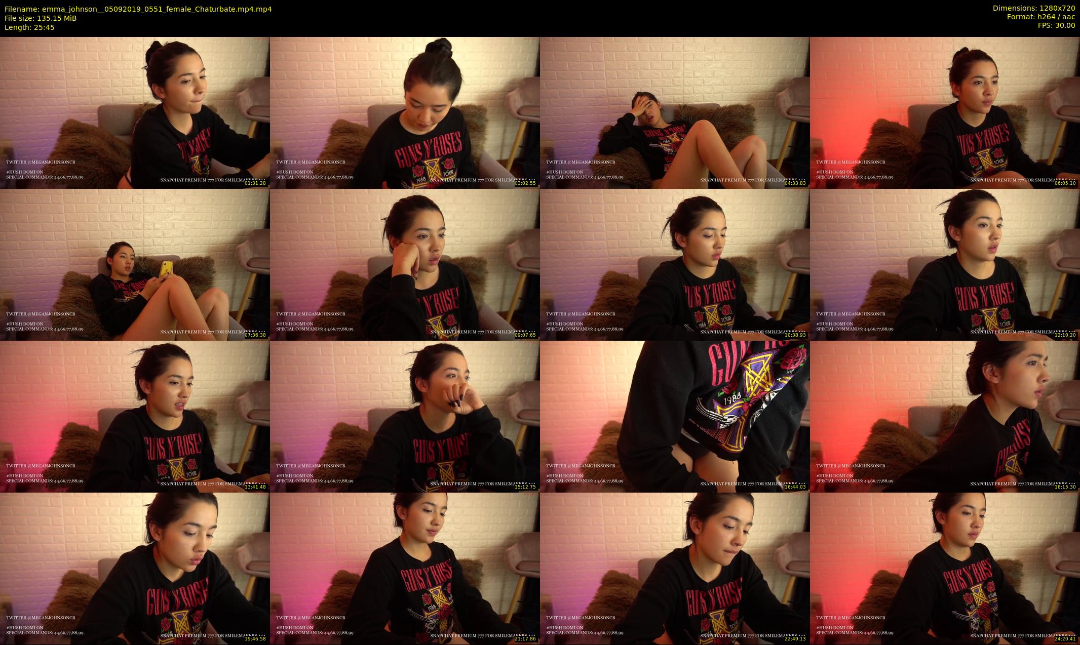 emma_johnson_ — 26 minute Chaturbate female cam show recording, 720p, Sep 5, 2019