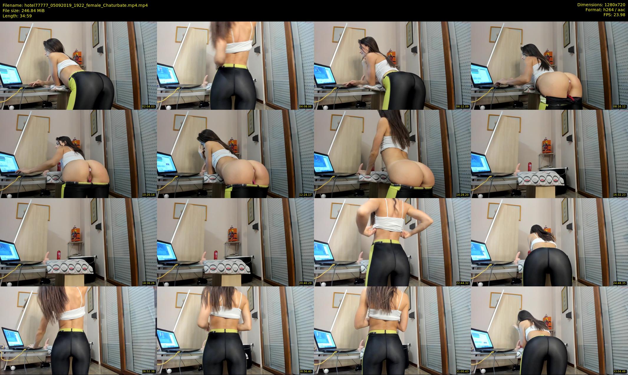 hotel77777 — 35 minute Chaturbate female cam show recording, 720p, Sep 5, 2019