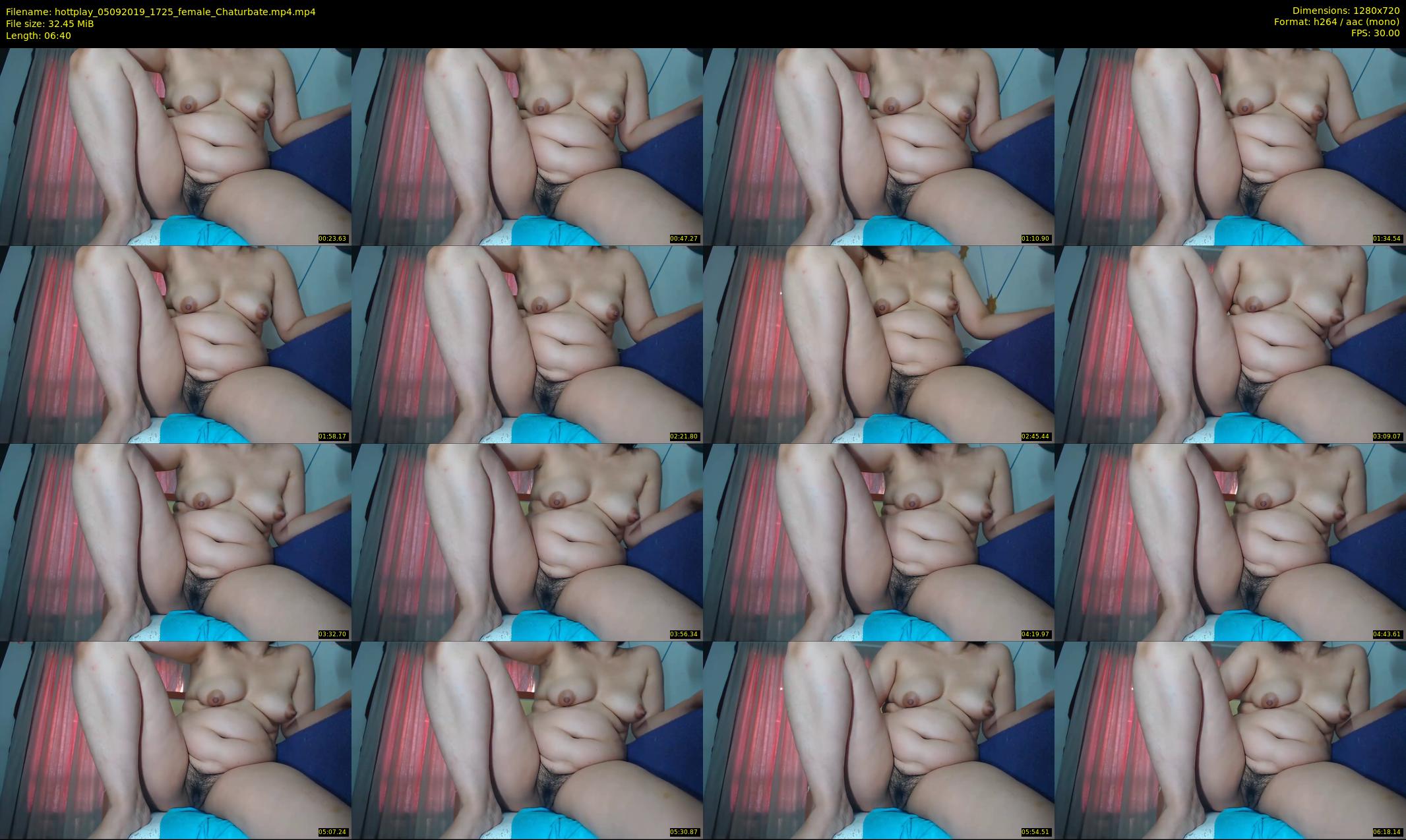 hottplay — 7 minute Chaturbate female cam show recording, 720p, Sep 5, 2019