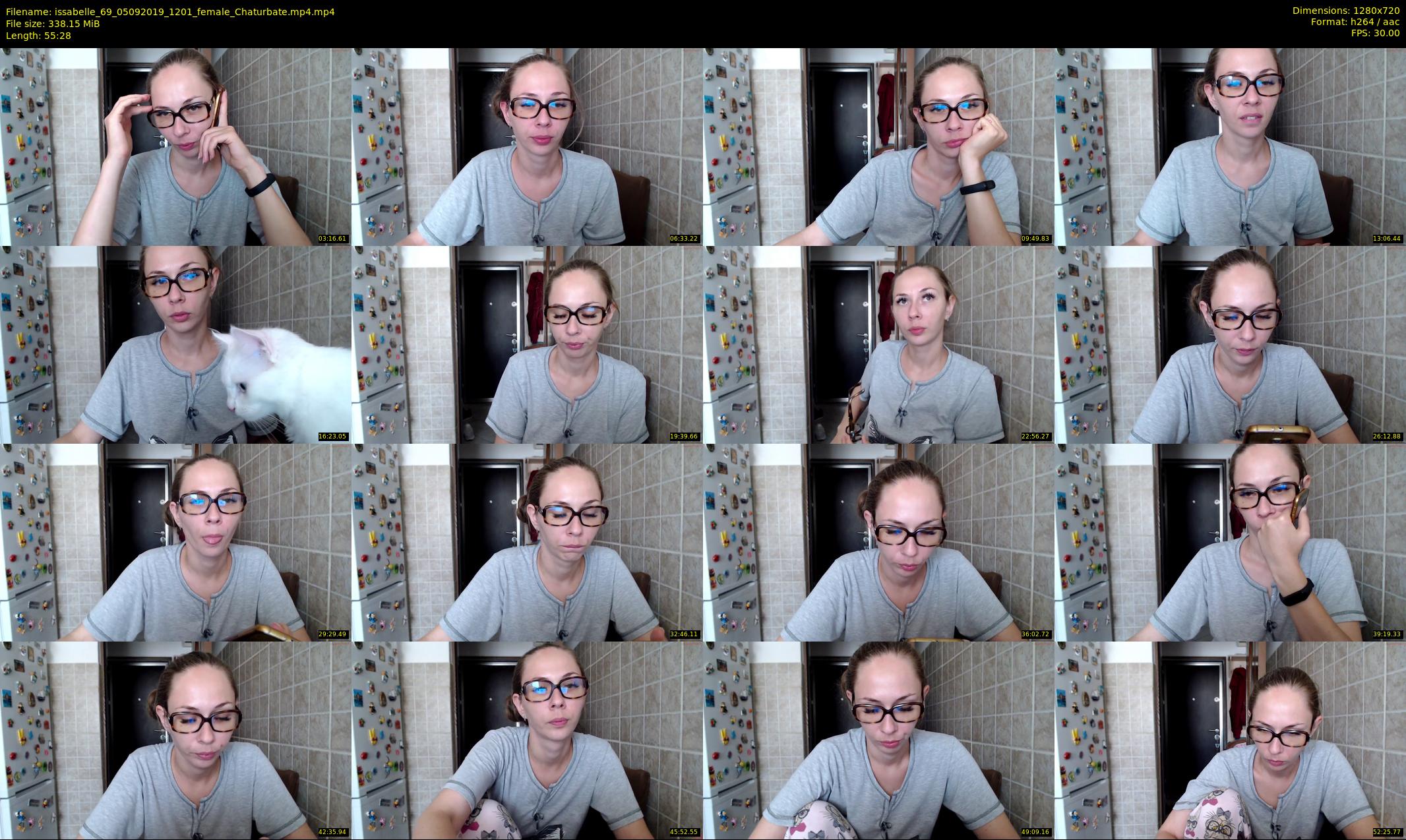 issabelle_69 — 56 minute Chaturbate couple cam show recording, 720p, Sep 5, 2019