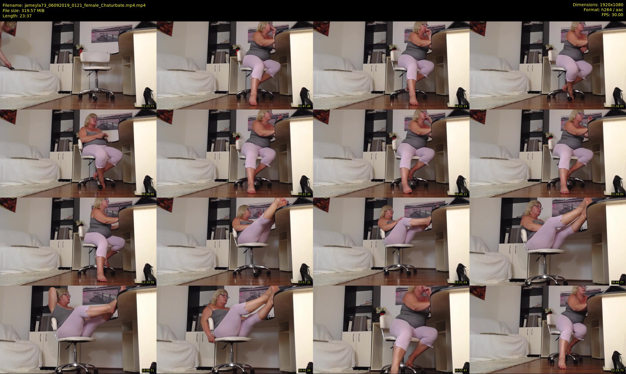 jameyla73 — 24 minute Chaturbate female cam show recording, 1080p, Sep 6, 2019