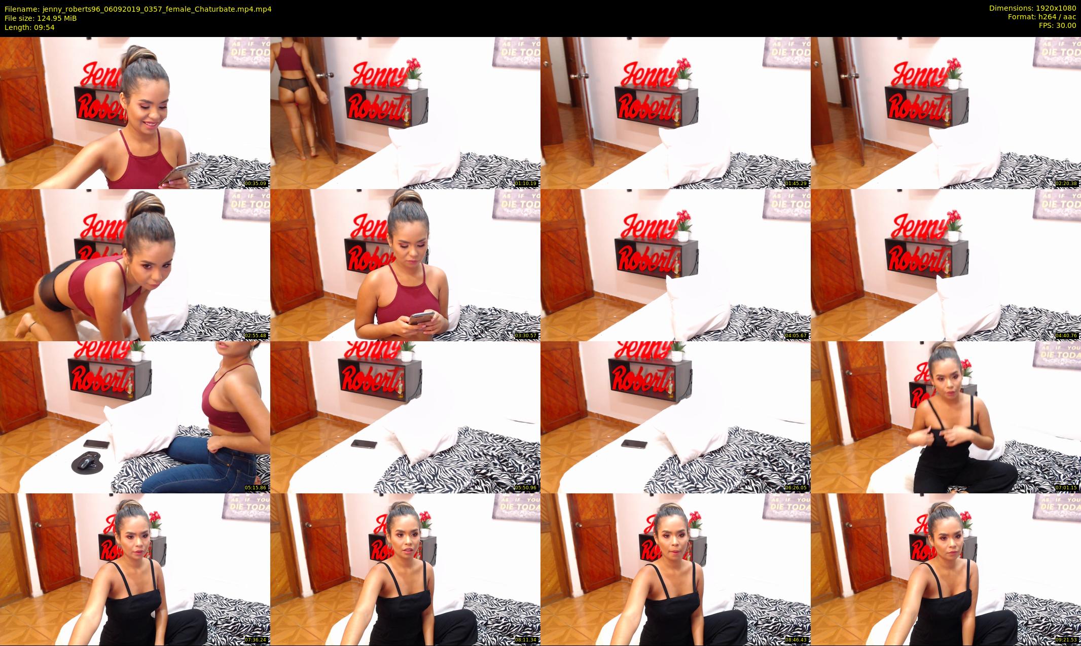 jenny_roberts96 — 10 minute Chaturbate female cam show recording, 1080p, Sep 6, 2019