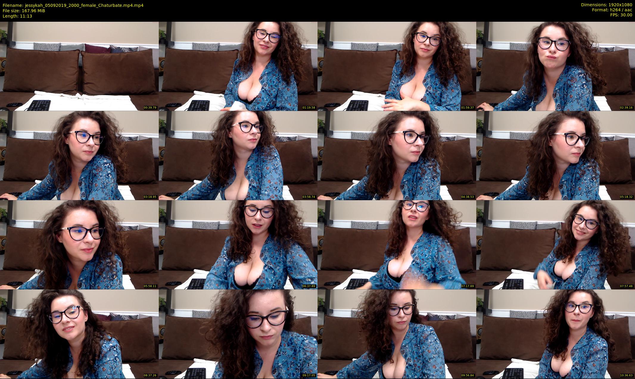 jessykah — 12 minute Chaturbate female cam show recording, 1080p, Sep 5, 2019
