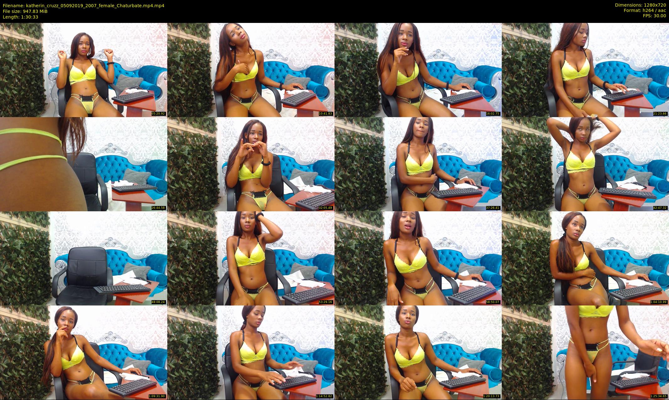 katherin_cruzz — 91 minute Chaturbate female cam show recording, 720p, Sep 5, 2019