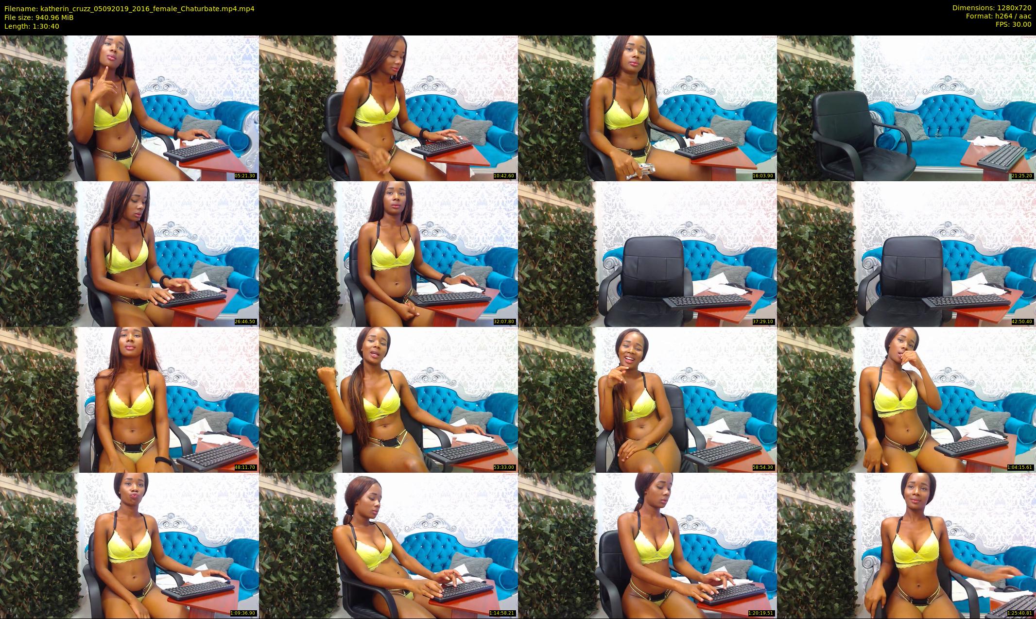 katherin_cruzz — 91 minute Chaturbate female cam show recording, 720p, Sep 5, 2019