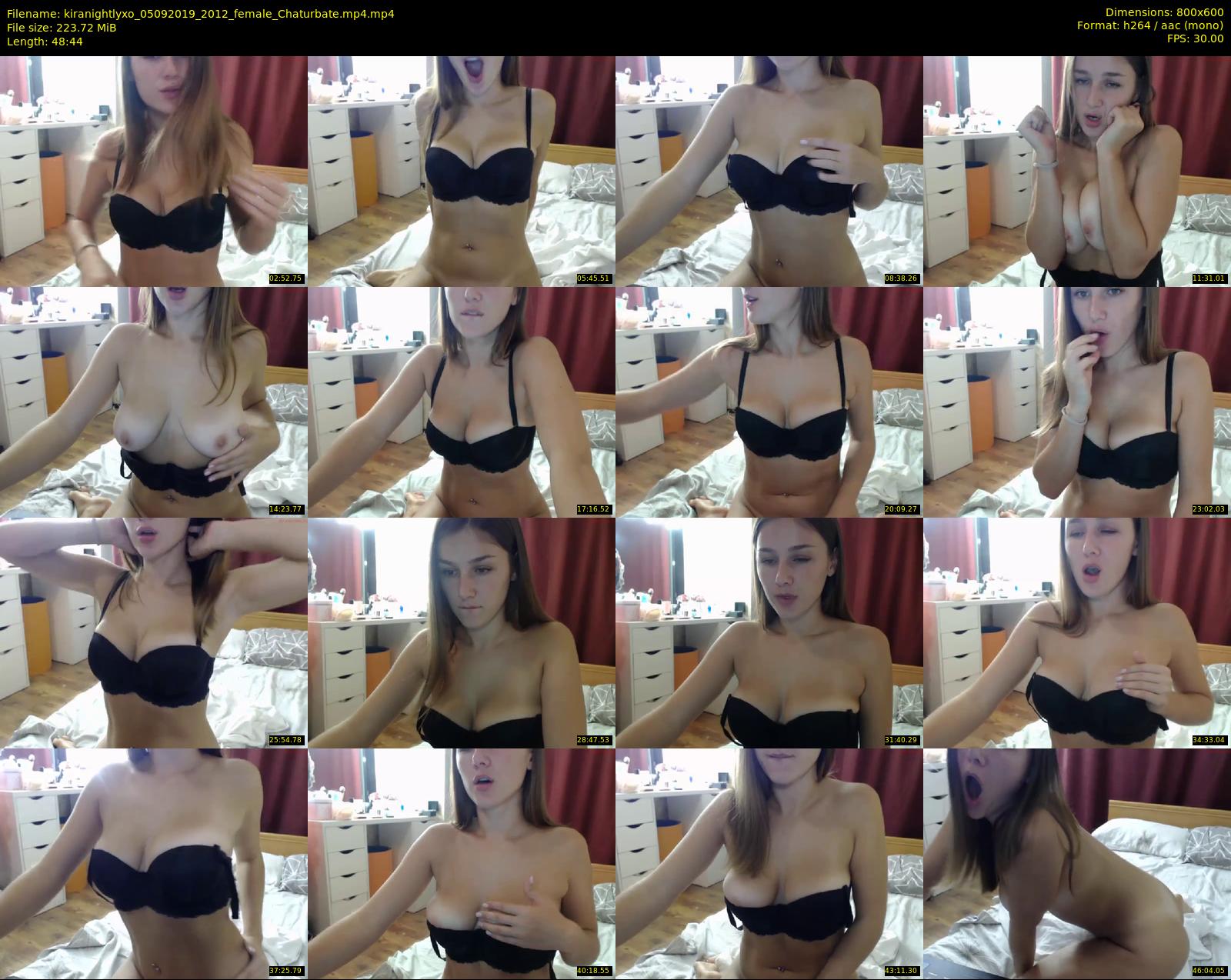 kiranightlyxo — 49 minute Chaturbate female cam show recording, 480p, Sep 5, 2019