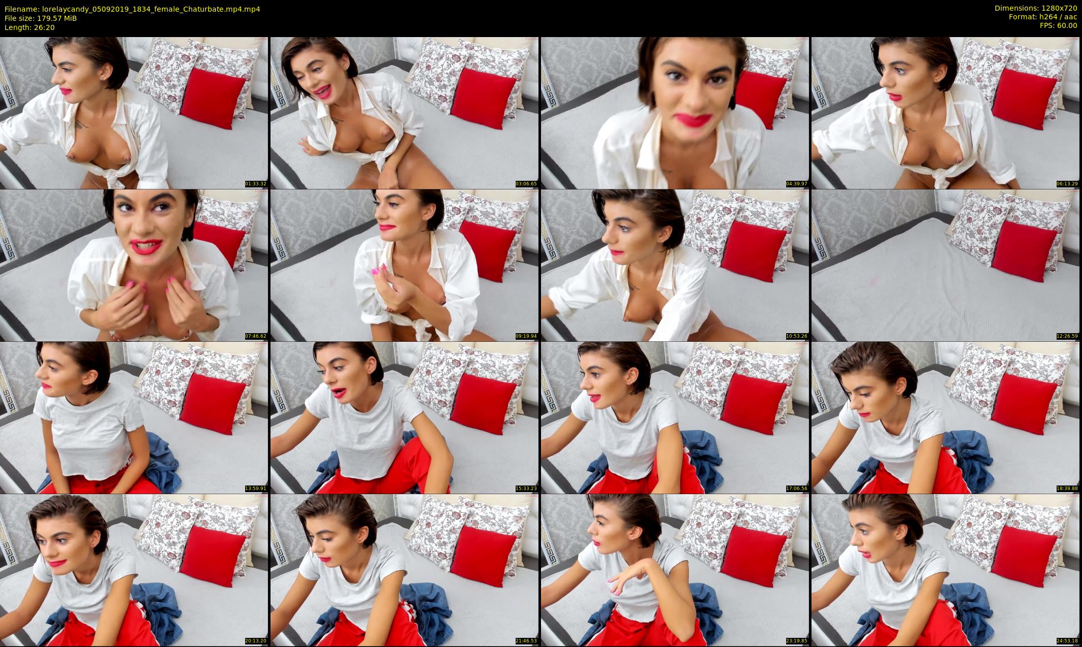 lorelaycandy — 27 minute Chaturbate female cam show recording, 720p, Sep 5, 2019
