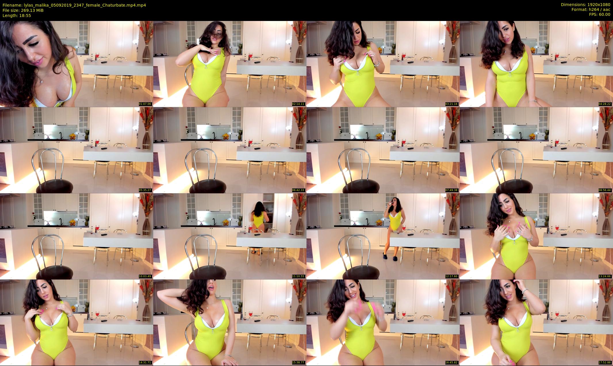 lylas_malika — 19 minute Chaturbate female cam show recording, 1080p, Sep 5, 2019