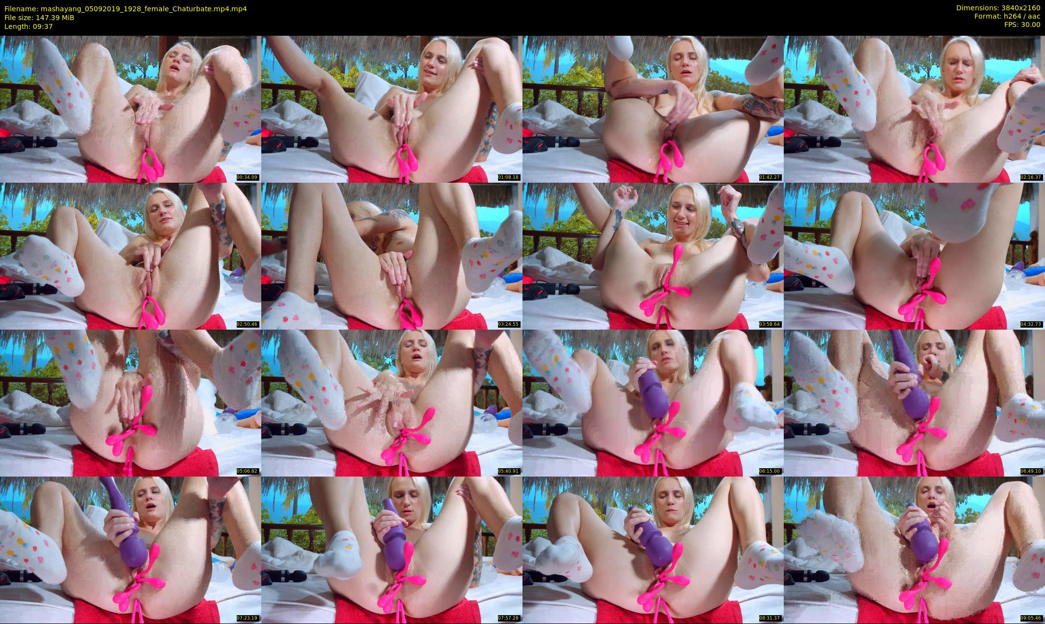 mashayang — 10 minute Chaturbate female cam show recording, 4K, Sep 5, 2019