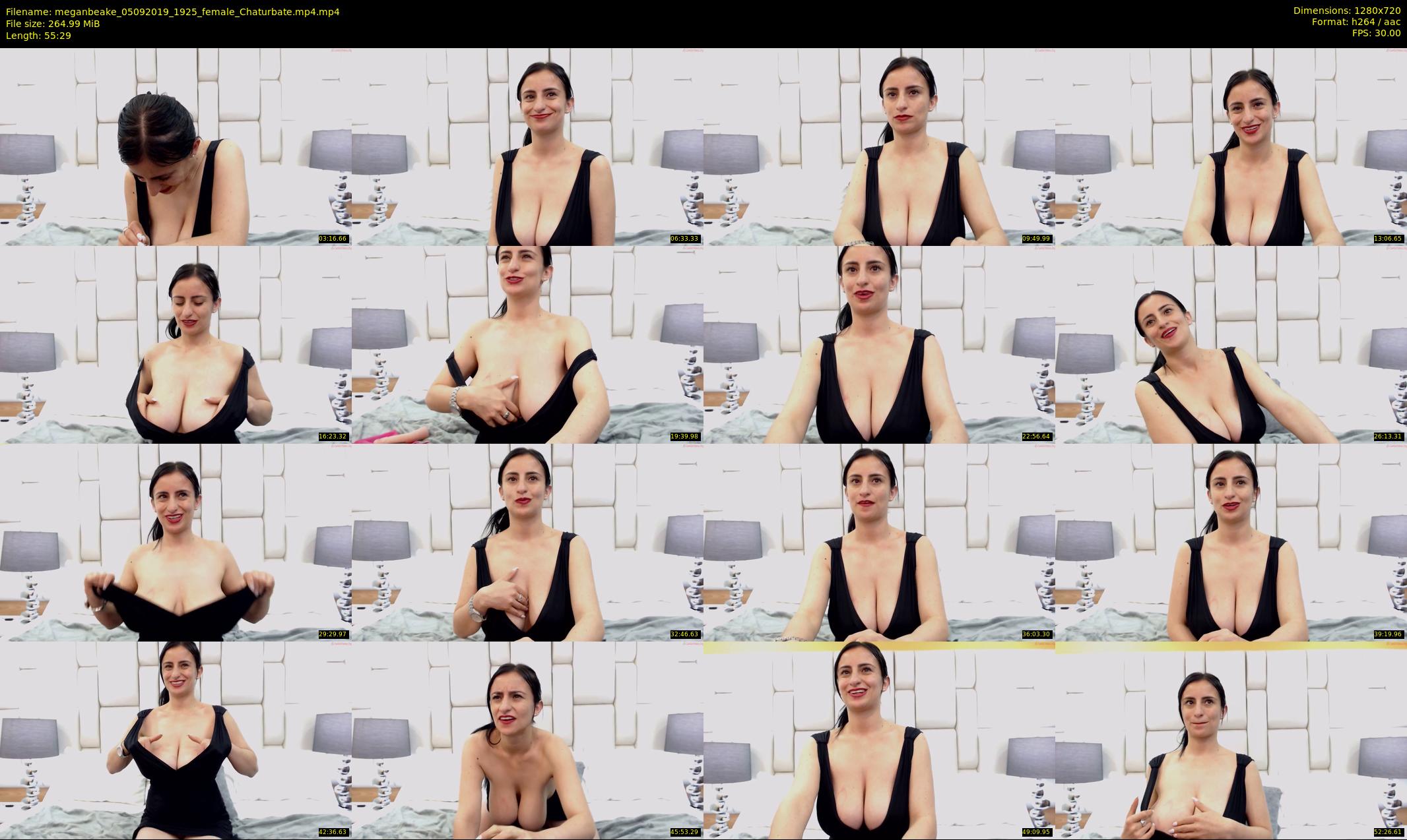 meganbeake — 56 minute Chaturbate female cam show recording, 720p, Sep 5, 2019