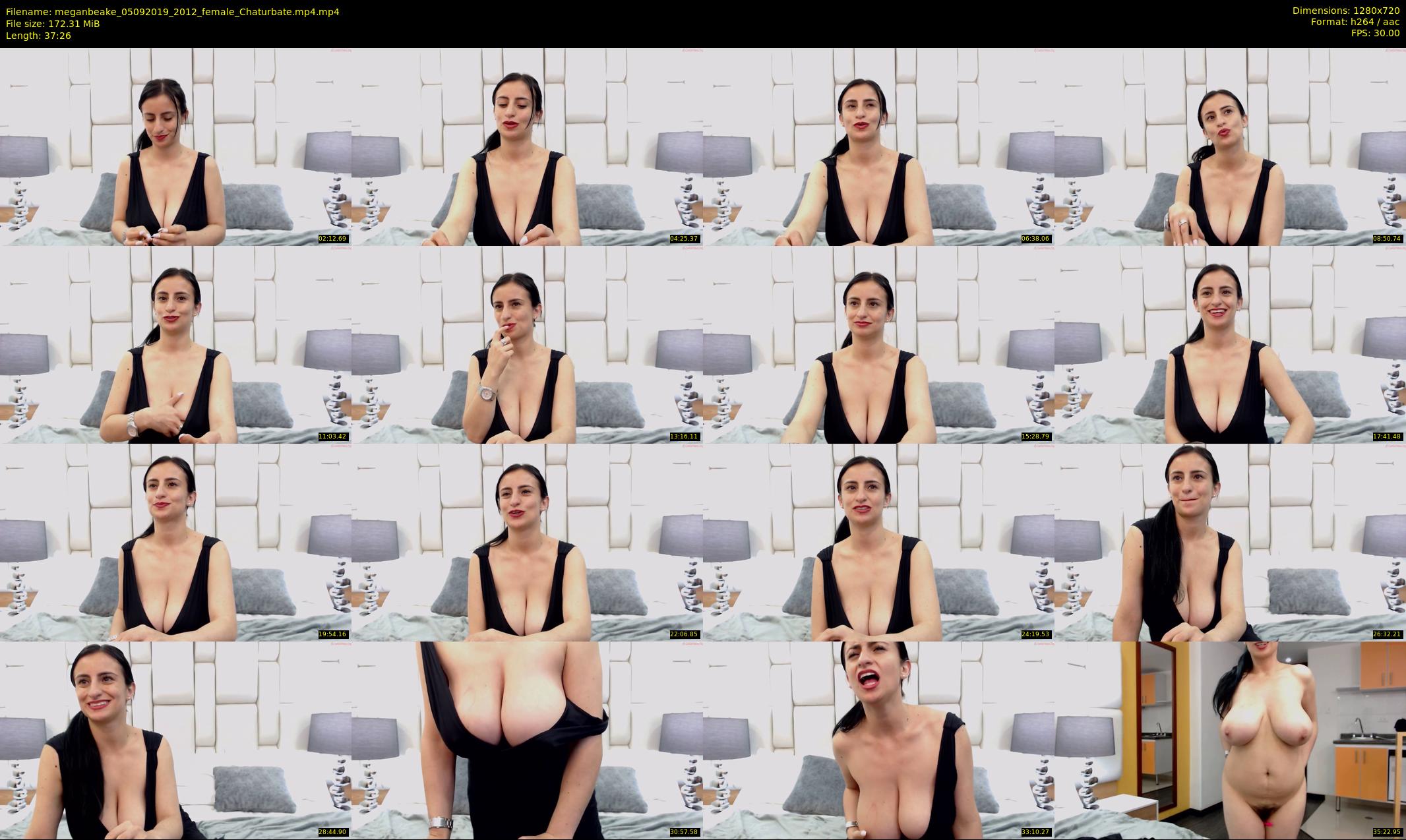 meganbeake — 38 minute Chaturbate female cam show recording, 720p, Sep 5, 2019