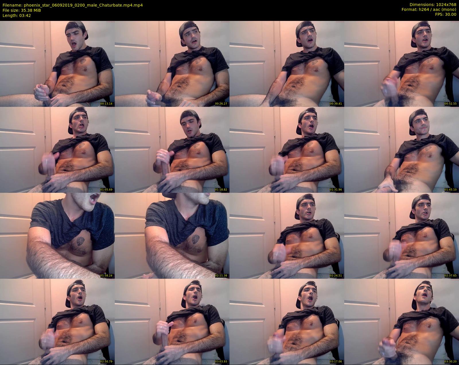 phoenix_star — 4 minute Chaturbate male cam show recording, 720p, Sep 6, 2019