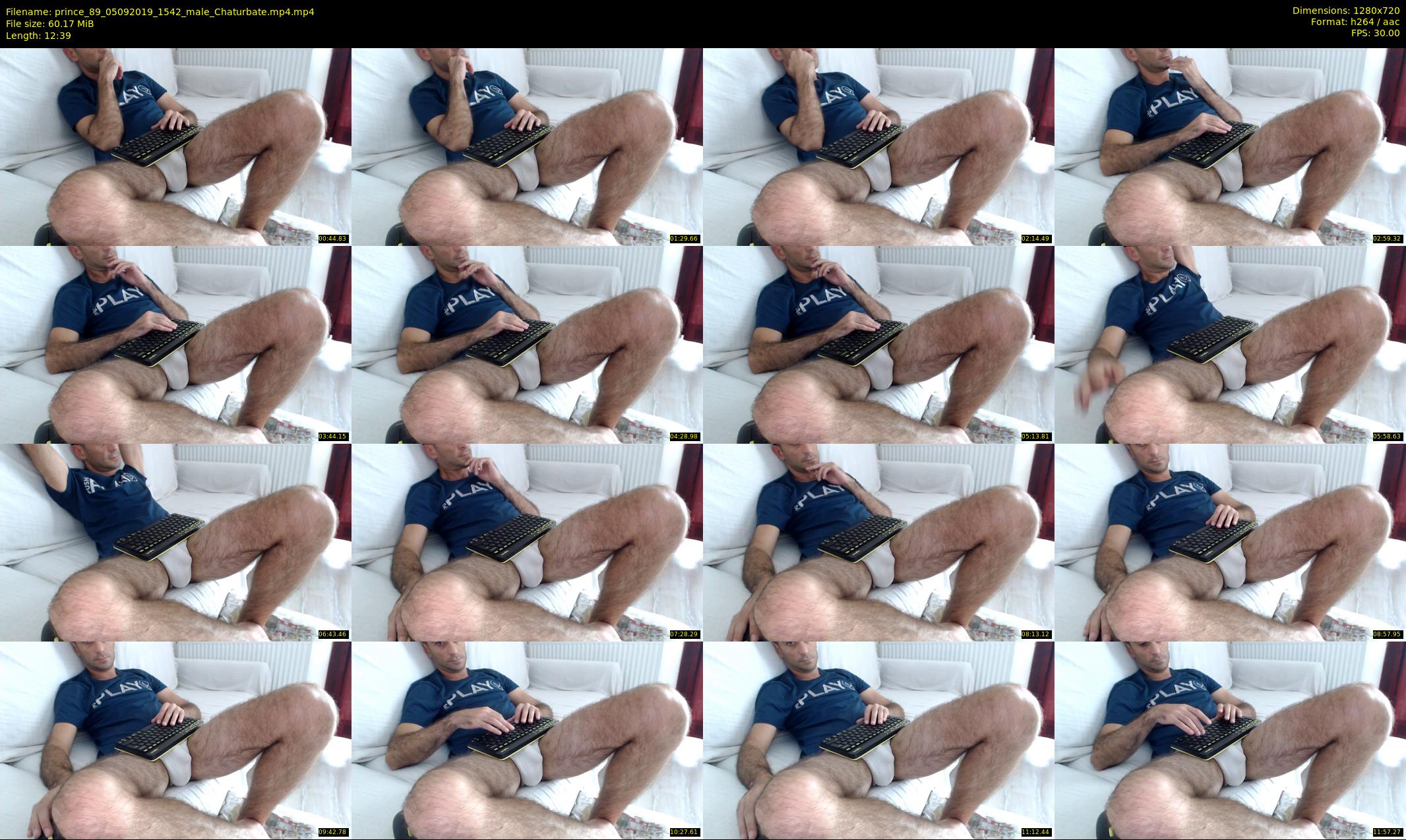 prince_89 — 13 minute Chaturbate male cam show recording, 720p, Sep 5, 2019
