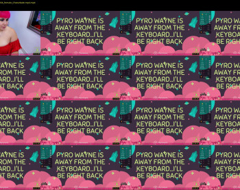 pyrowayne — 32 minute Chaturbate female cam show recording, 720p, Sep 6, 2019