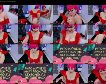 pyrowayne — 57 minute Chaturbate female cam show recording, 720p, Sep 6, 2019