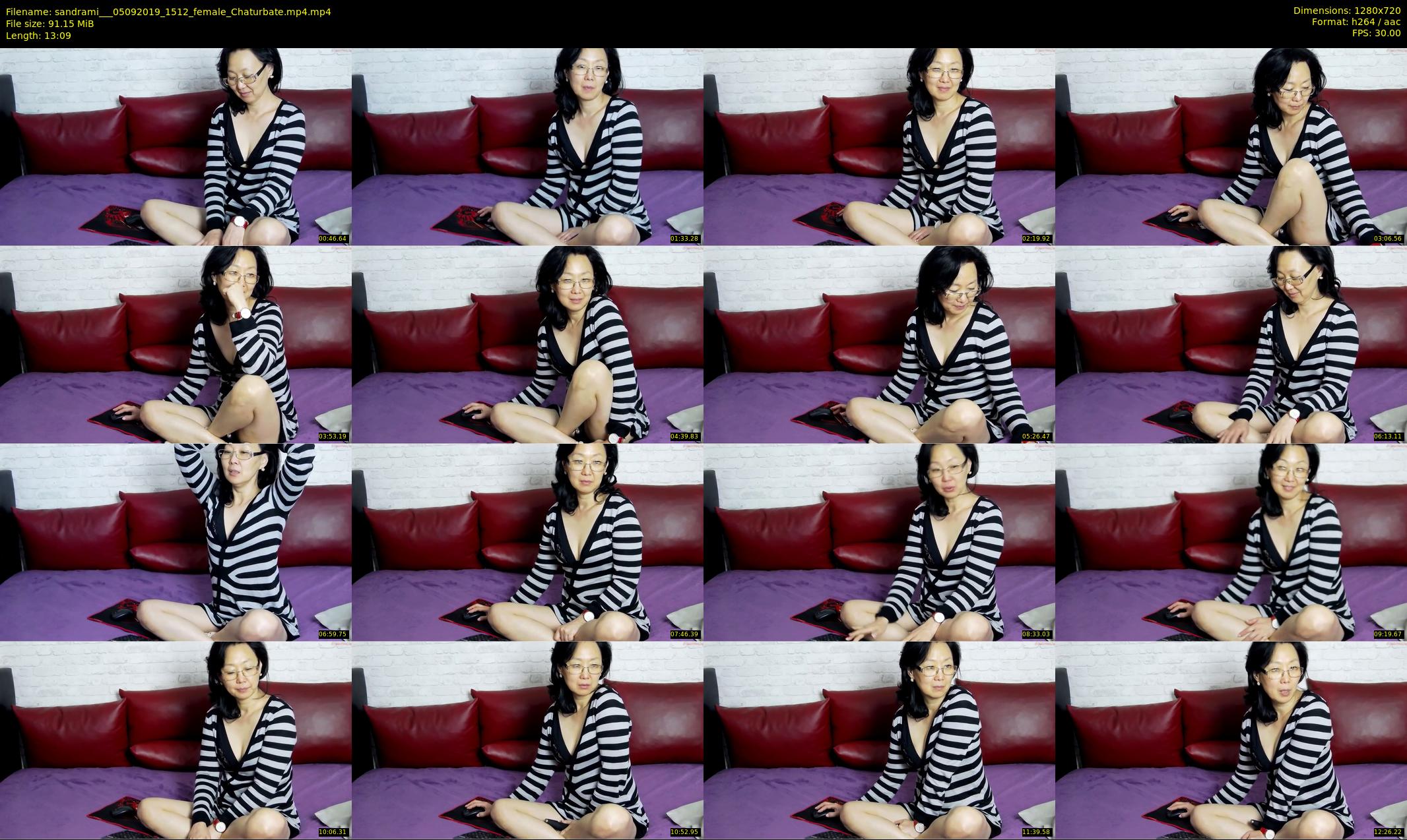 sandrami__ — 14 minute Chaturbate female cam show recording, 720p, Sep 5, 2019