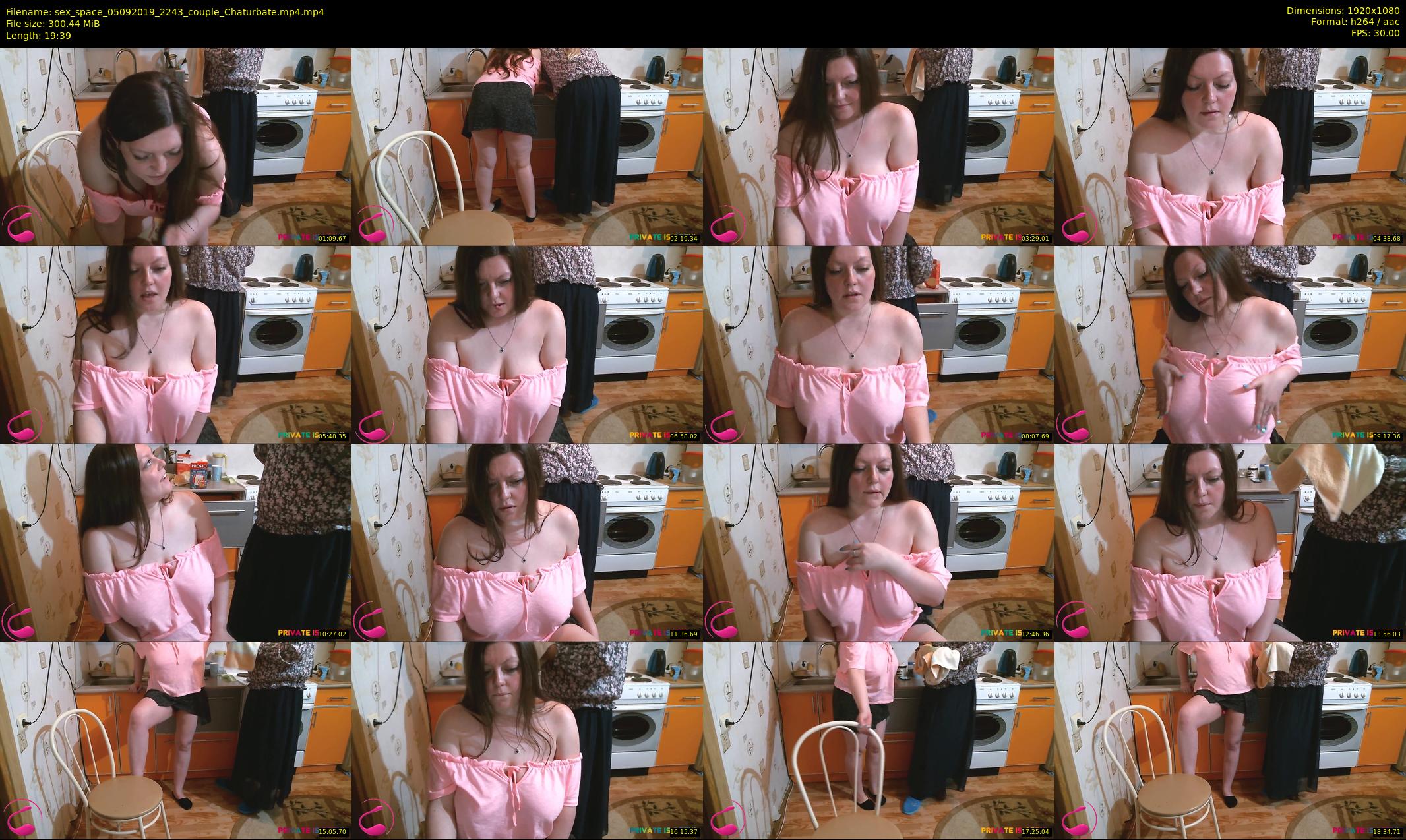 sex_space — 20 minute Chaturbate couple cam show recording, 1080p, Sep 5, 2019