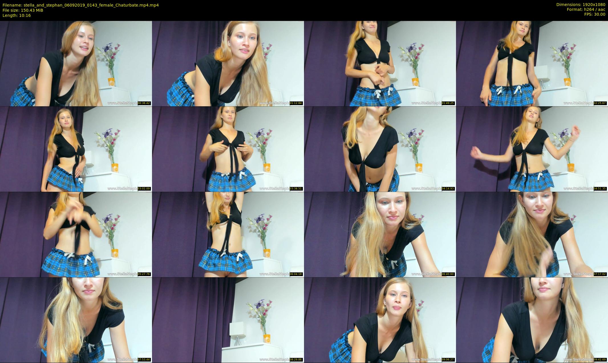 stella_and_stephan — 11 minute Chaturbate couple cam show recording, 1080p, Sep 6, 2019