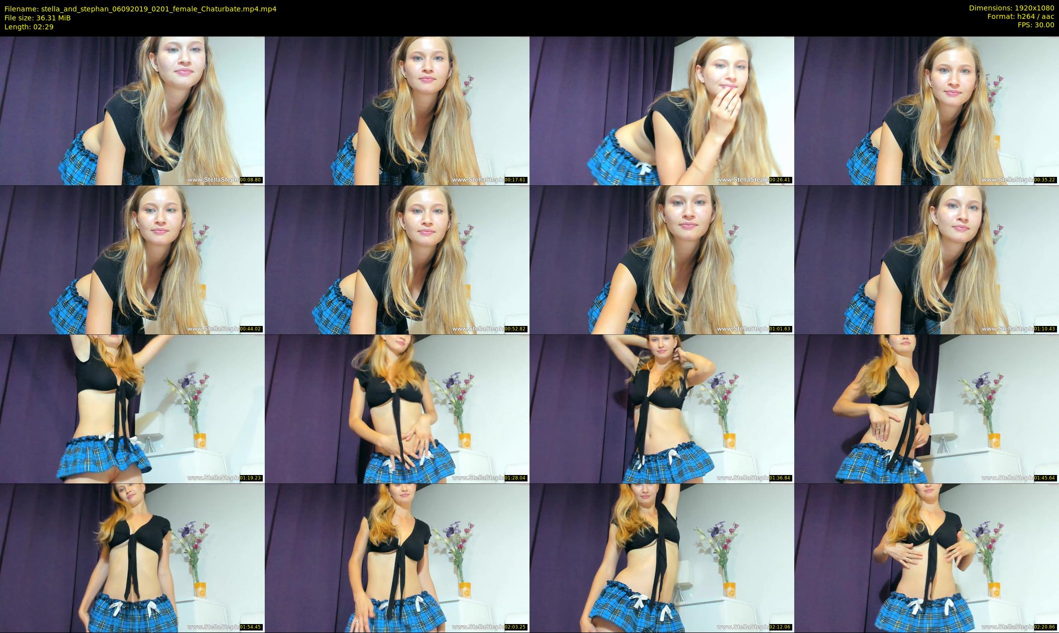stella_and_stephan — 3 minute Chaturbate couple cam show recording, 1080p, Sep 6, 2019