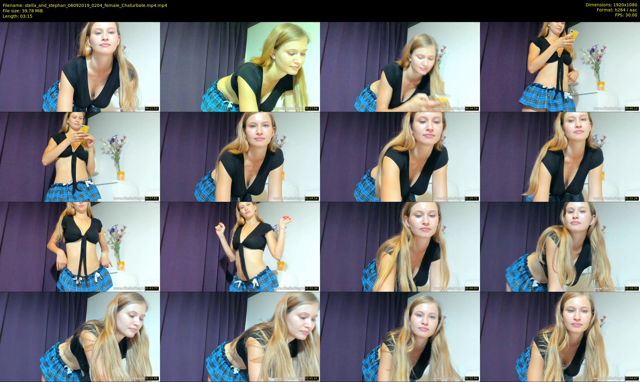 stella_and_stephan — 4 minute Chaturbate couple cam show recording, 1080p, Sep 6, 2019