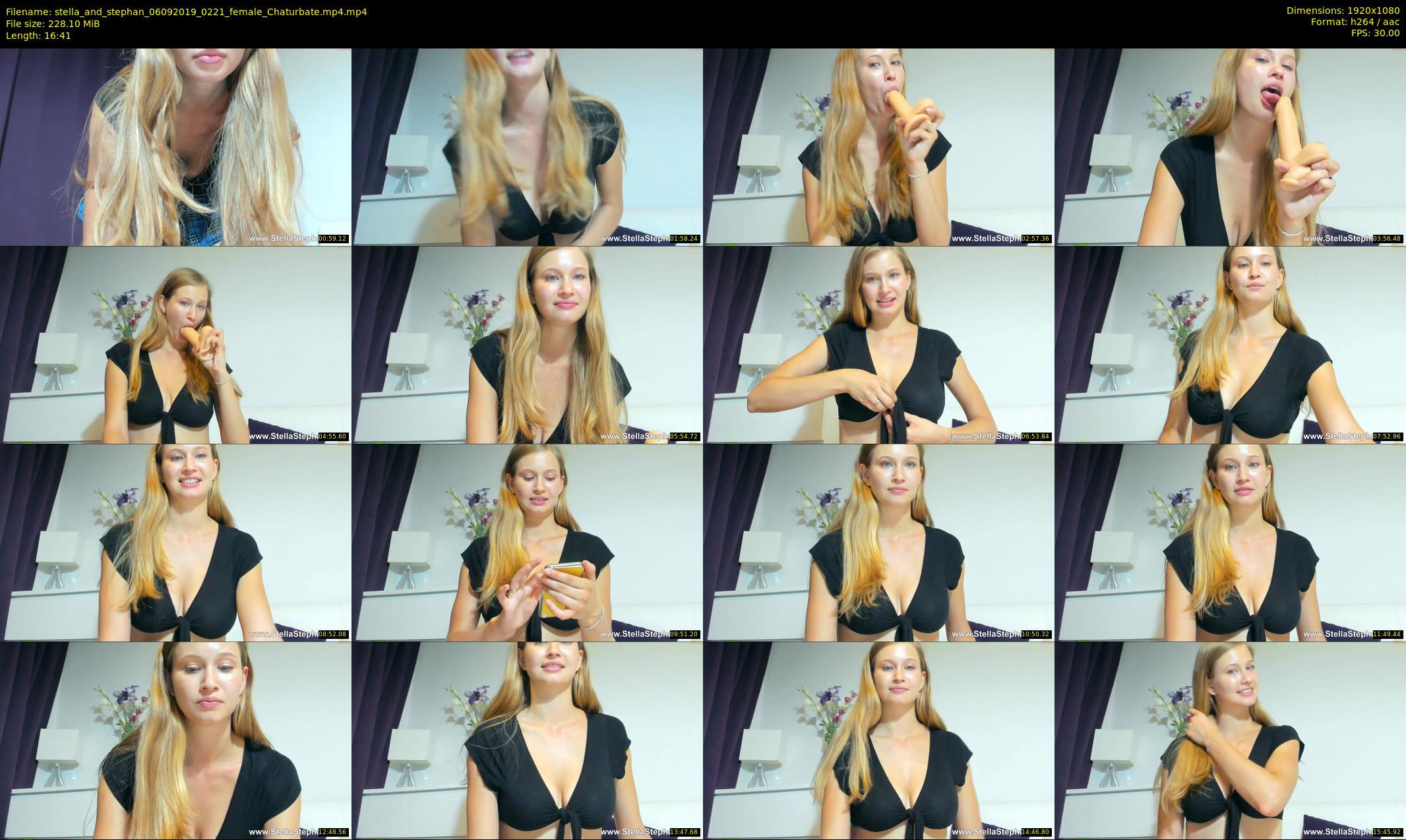 stella_and_stephan — 17 minute Chaturbate couple cam show recording, 1080p, Sep 6, 2019