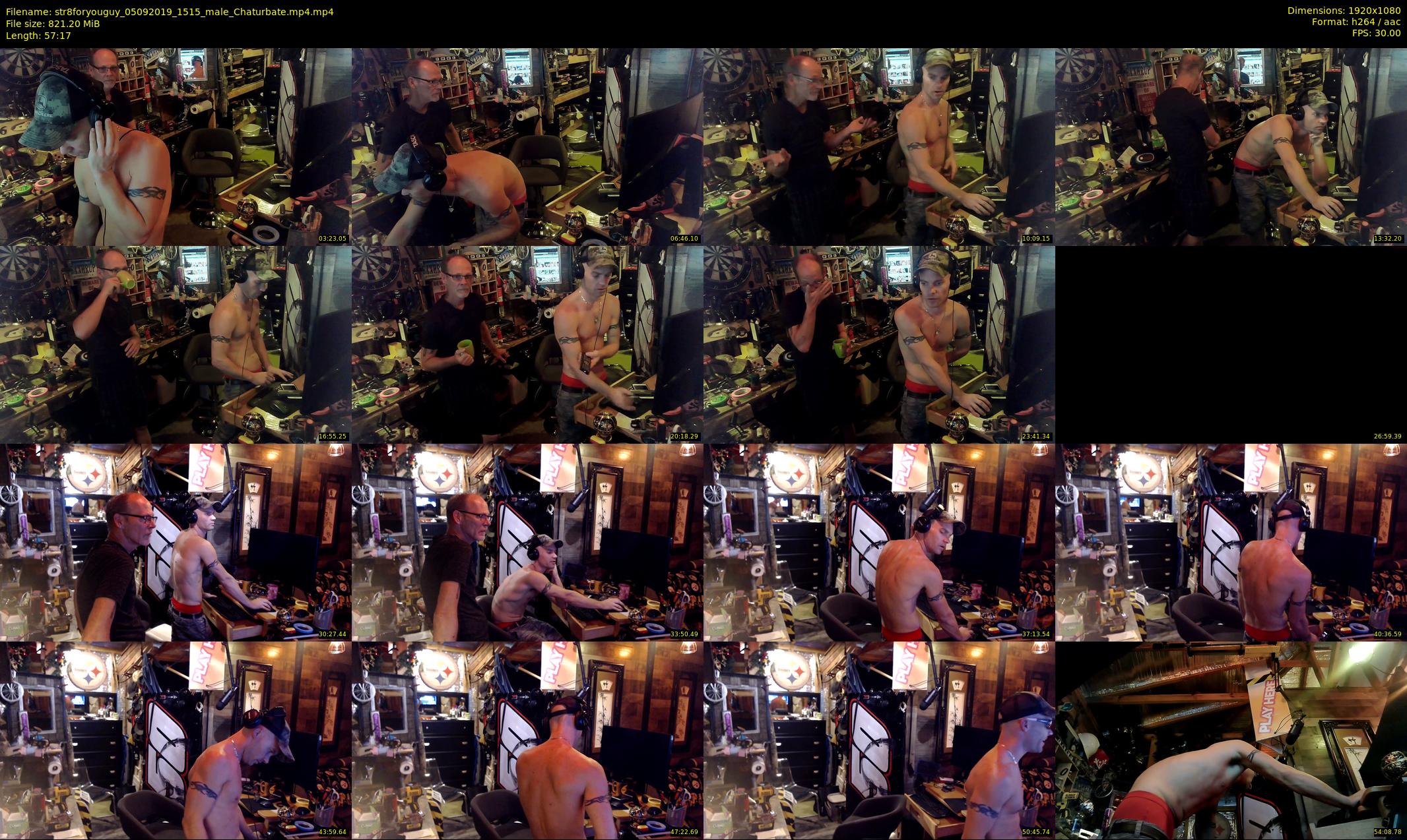 str8foryouguy — 58 minute Chaturbate male cam show recording, 1080p, Sep 5, 2019