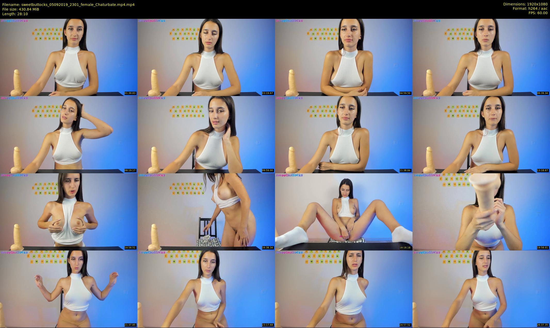 sweetbuttocks — 29 minute Chaturbate female cam show recording, 1080p, Sep 5, 2019