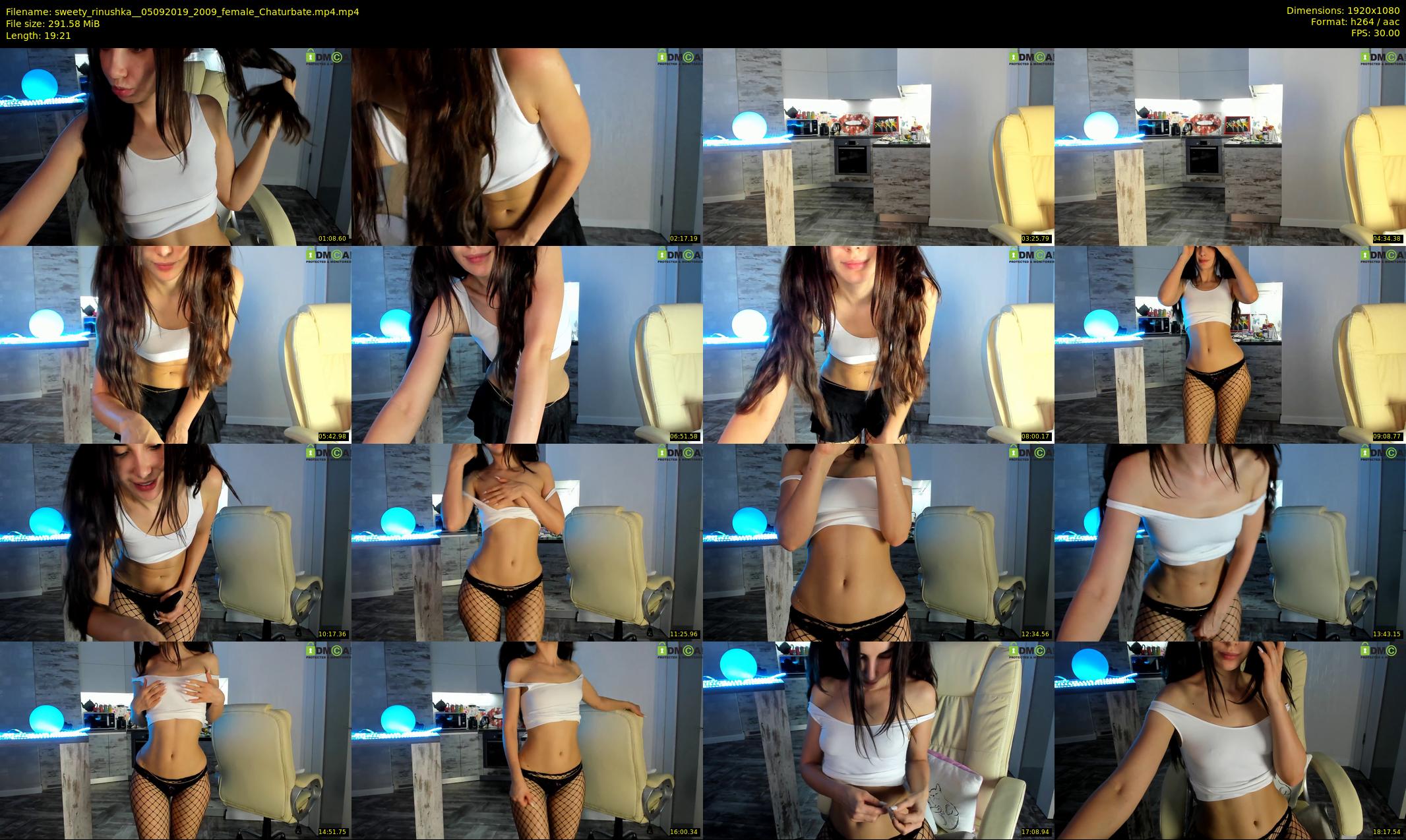 sweety_rinushka_ — 20 minute Chaturbate female cam show recording, 1080p, Sep 5, 2019