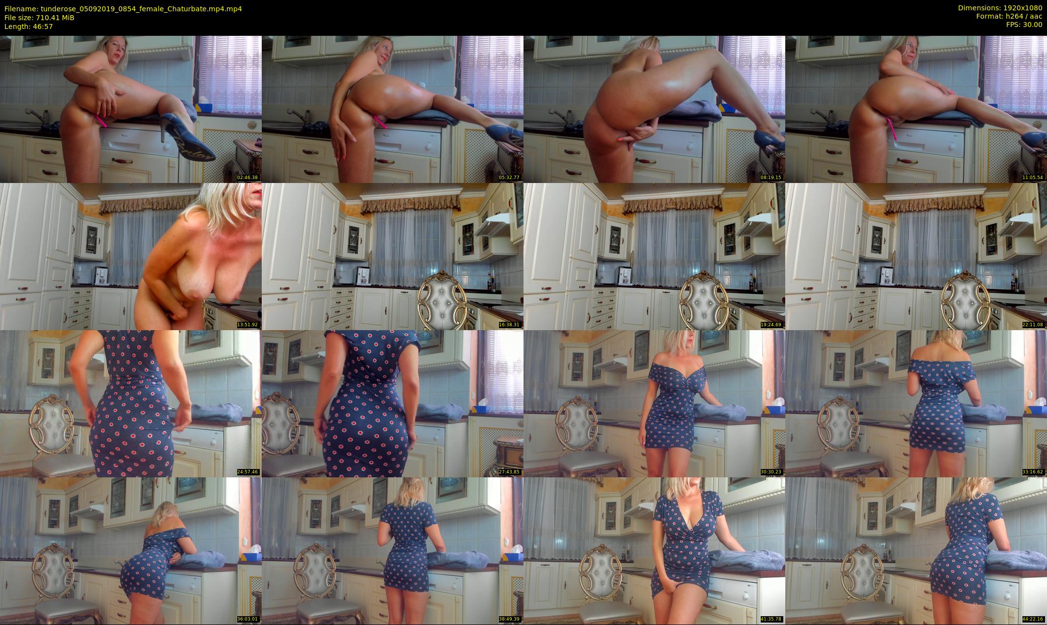 tunderose — 47 minute Chaturbate female cam show recording, 1080p, Sep 5, 2019