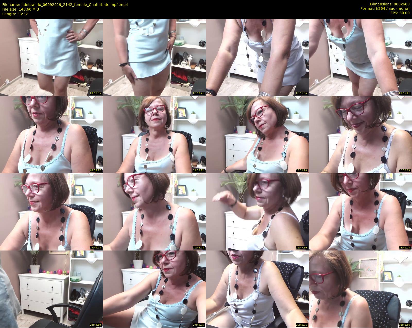adelewildx — 34 minute Chaturbate female cam show recording, 480p, Sep 6, 2019