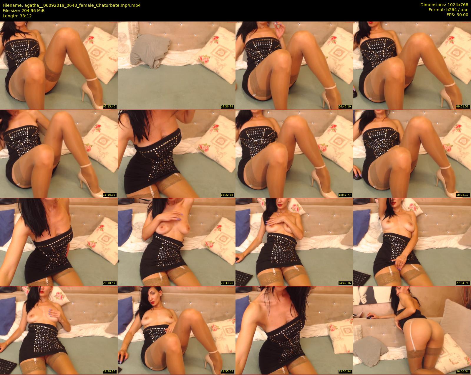agatha_ — 39 minute Chaturbate female cam show recording, 720p, Sep 6, 2019