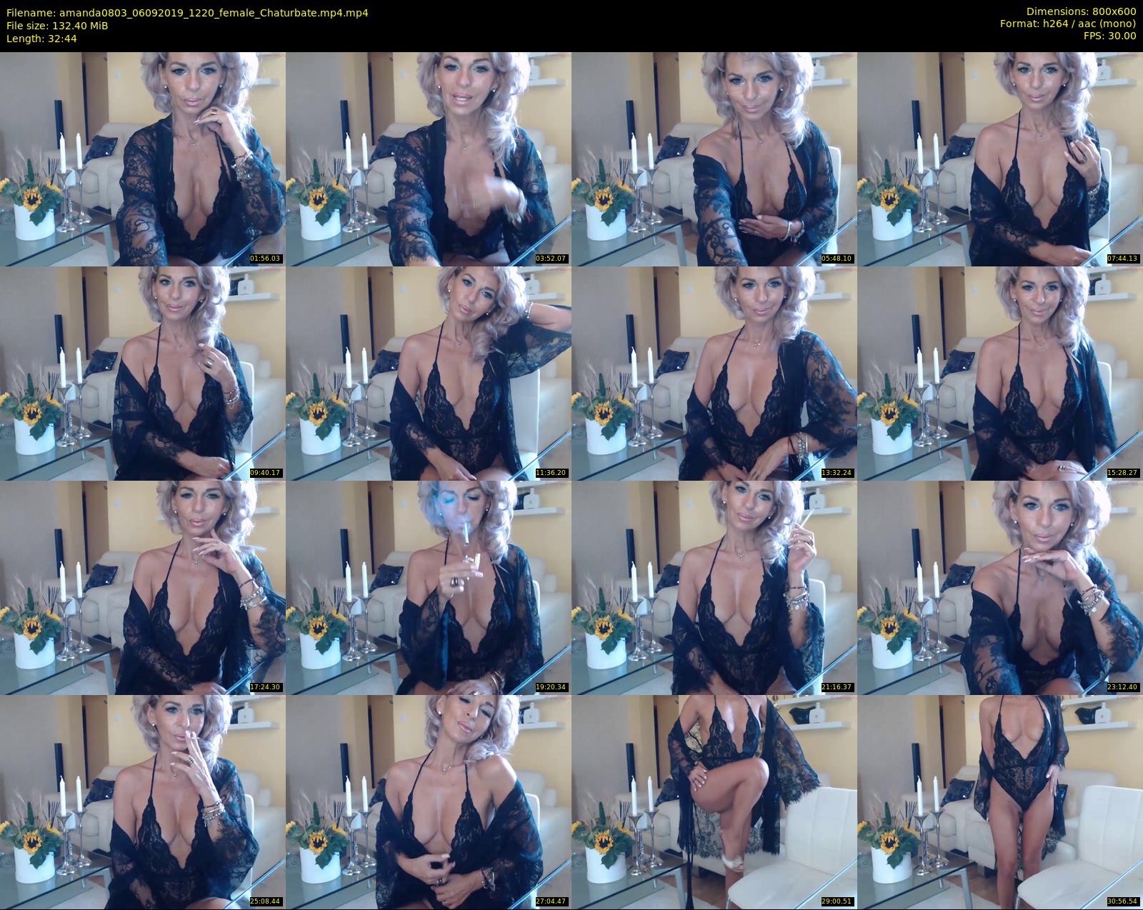 amanda0803 — 33 minute Chaturbate female cam show recording, 480p, Sep 6, 2019