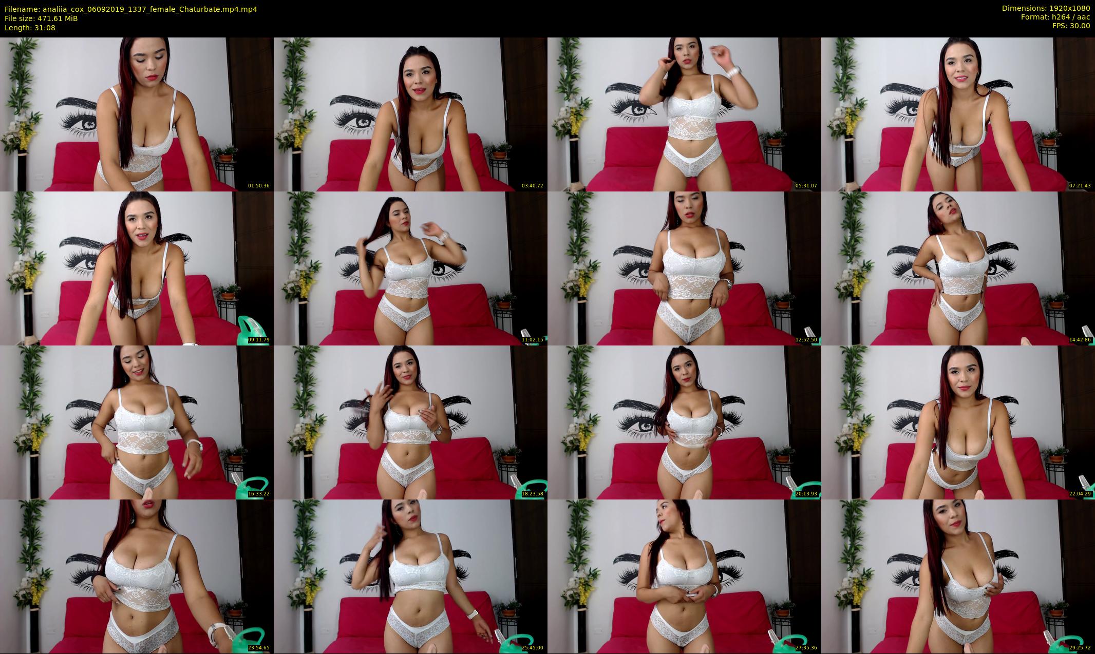 analiia_cox — 32 minute Chaturbate female cam show recording, 1080p, Sep 6, 2019