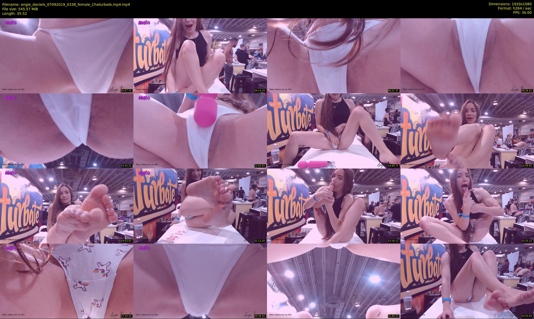 angie_daniels — 36 minute Chaturbate female cam show recording, 1080p, Sep 7, 2019