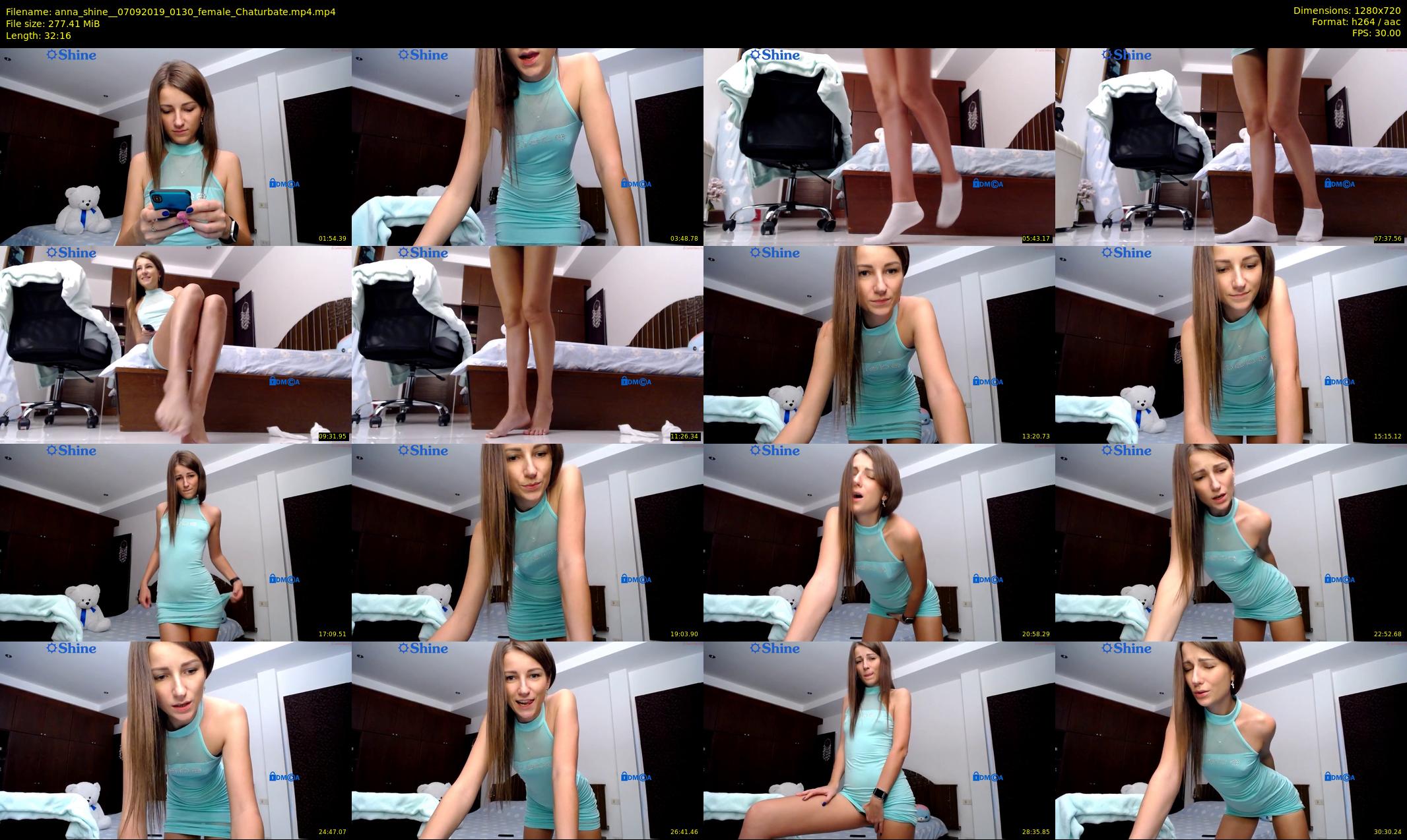 anna_shine_ — 33 minute Chaturbate female cam show recording, 720p, Sep 7, 2019