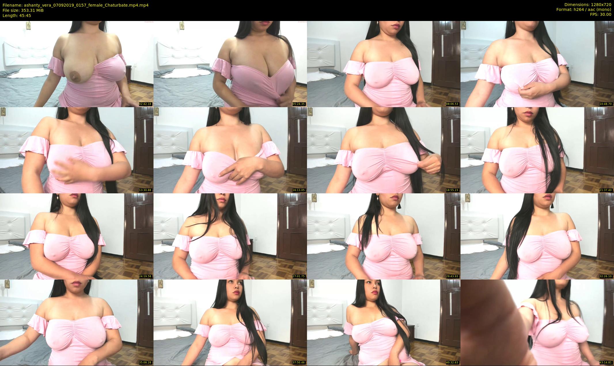 ashanty_vera — 46 minute Chaturbate couple cam show recording, 720p, Sep 7, 2019
