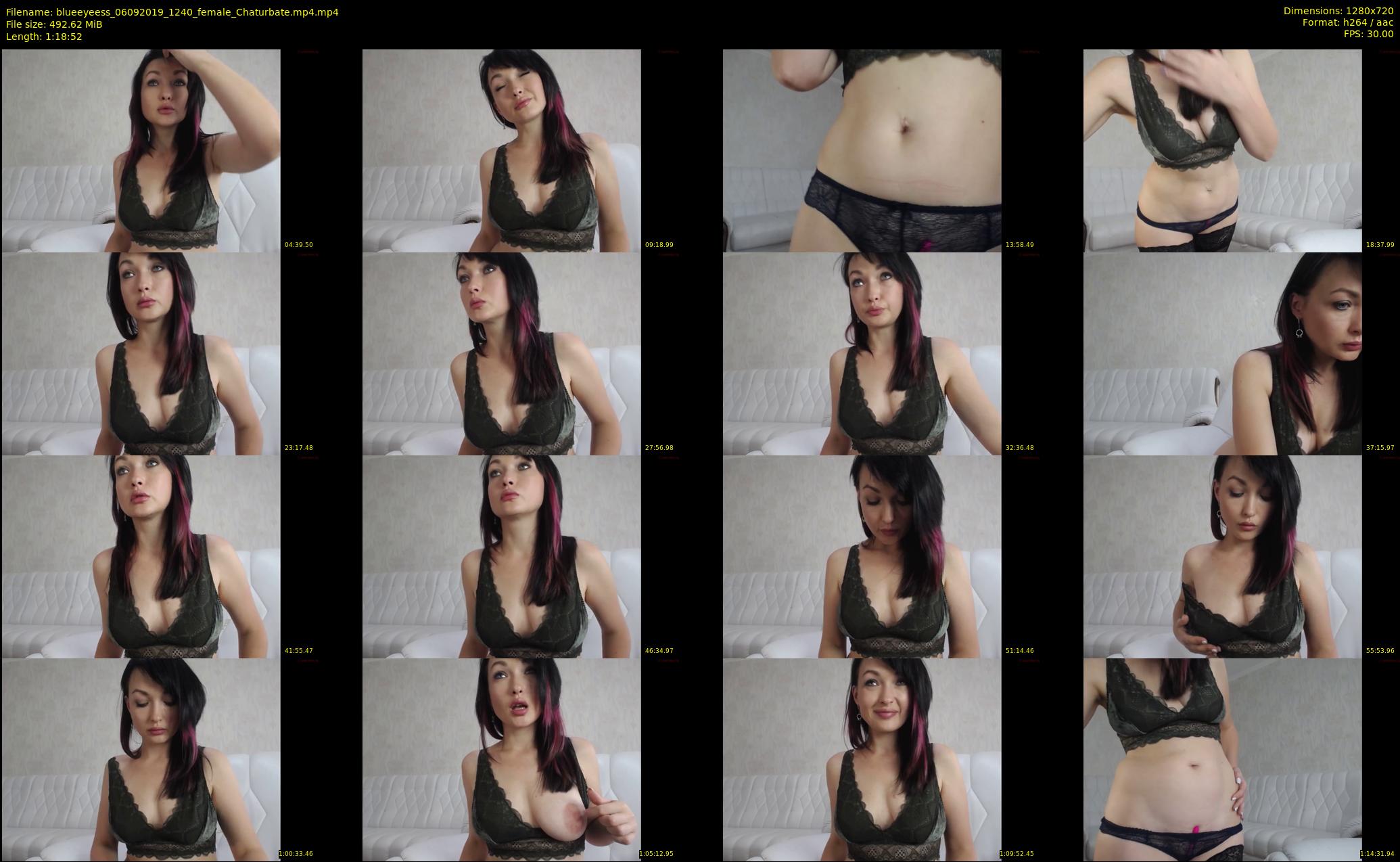 blueeyeess — 79 minute Chaturbate female cam show recording, 720p, Sep 6, 2019