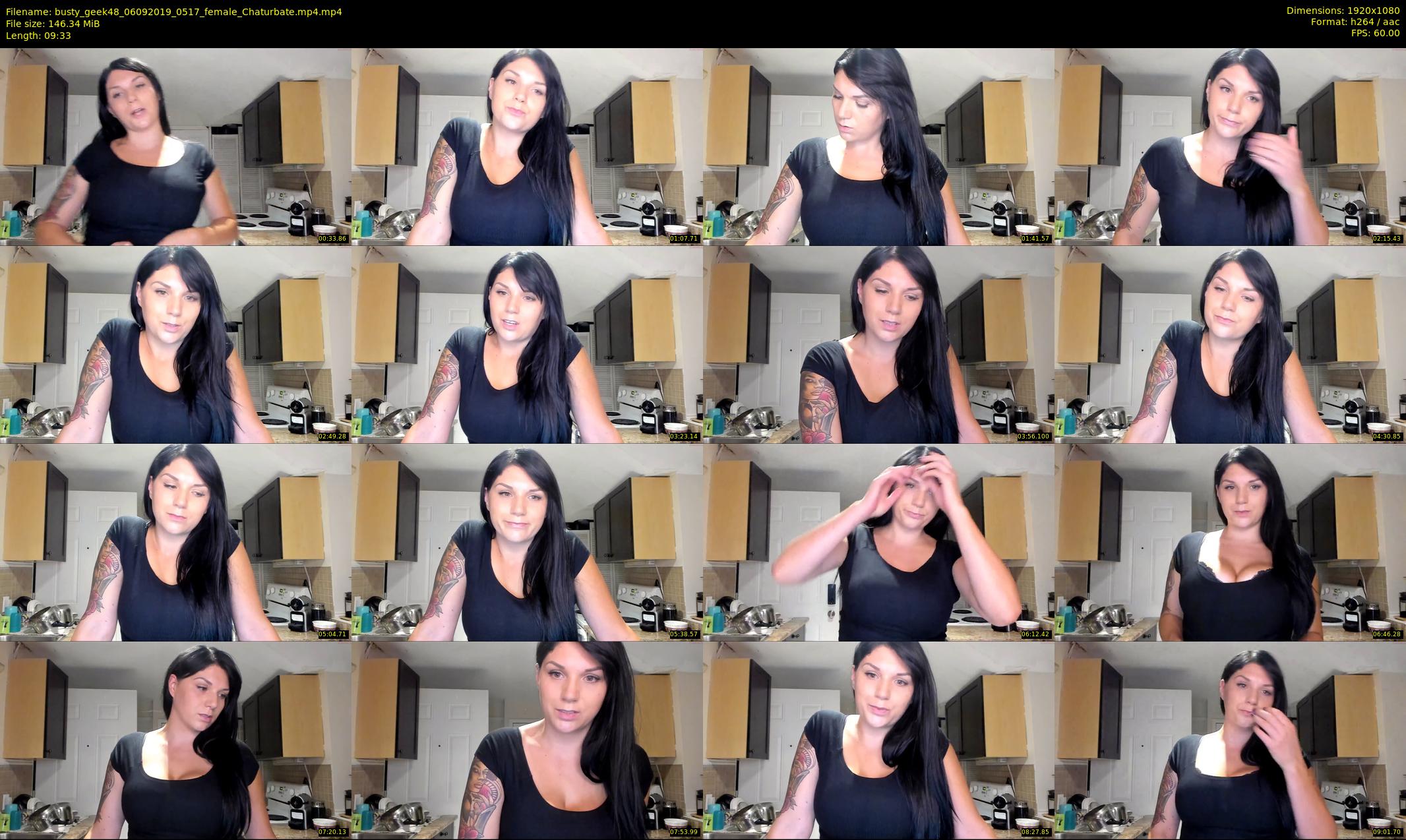busty_geek48 — 10 minute Chaturbate female cam show recording, 1080p, Sep 6, 2019
