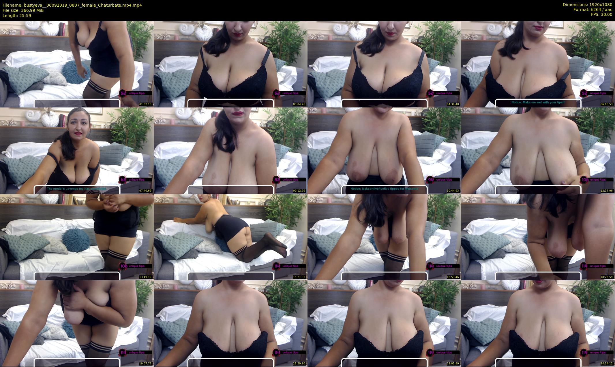 bustyeva_ — 26 minute Chaturbate female cam show recording, 1080p, Sep 6, 2019