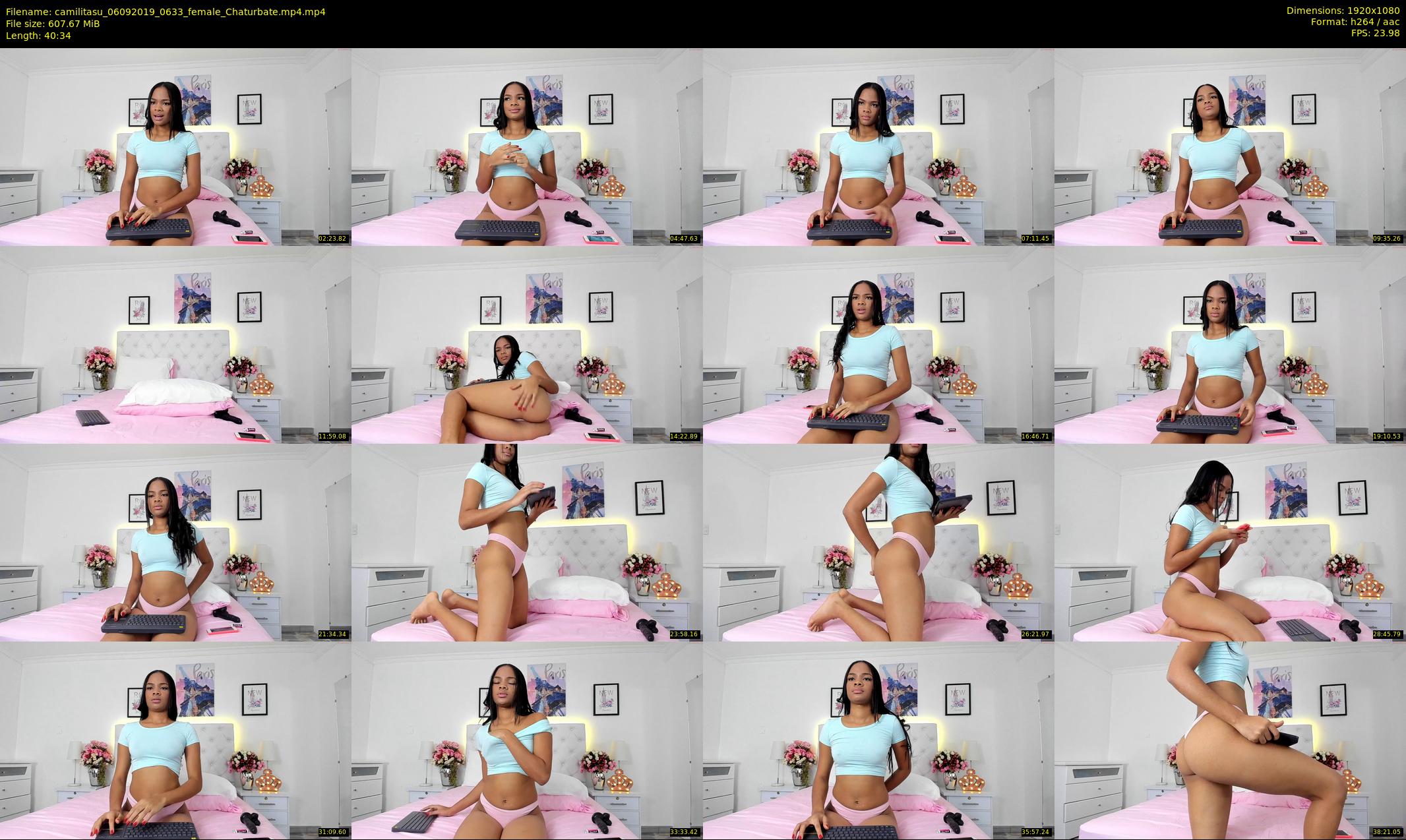 camilitasu — 41 minute Chaturbate female cam show recording, 1080p, Sep 6, 2019