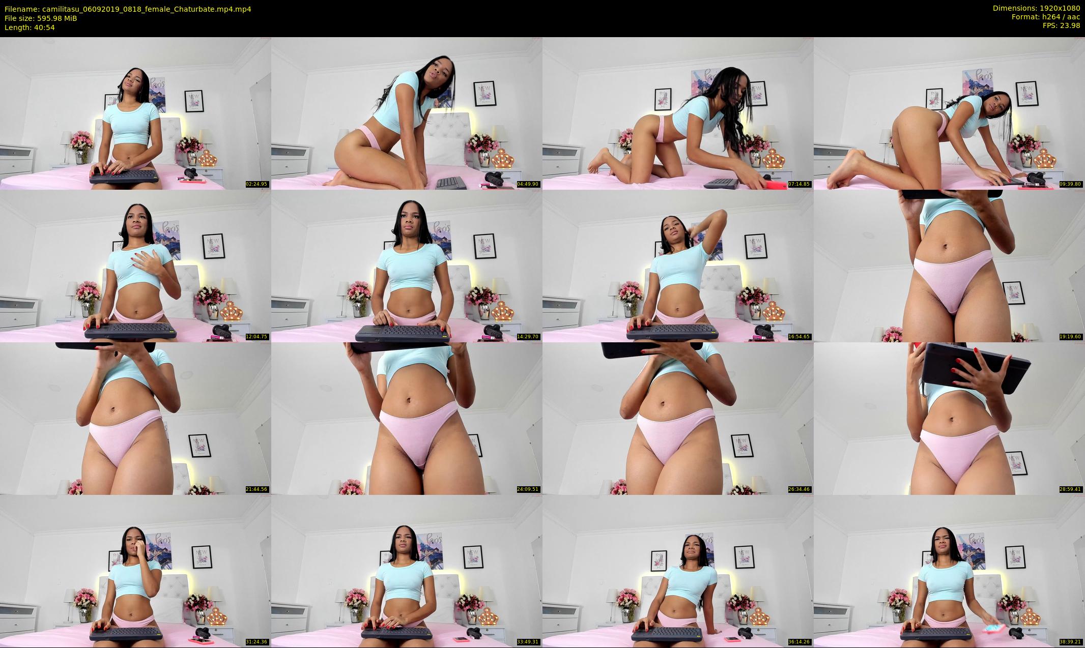 camilitasu — 41 minute Chaturbate female cam show recording, 1080p, Sep 6, 2019