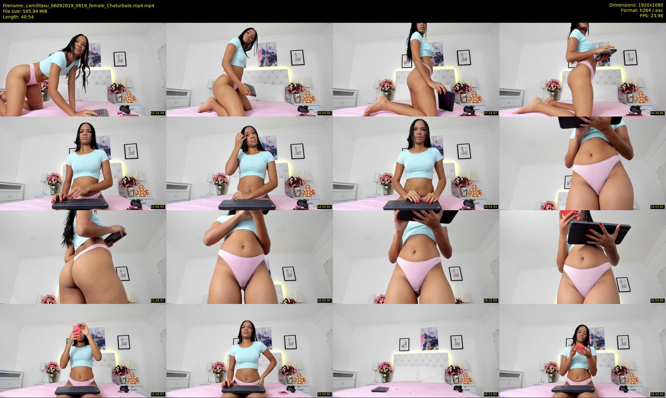 camilitasu — 41 minute Chaturbate female cam show recording, 1080p, Sep 6, 2019