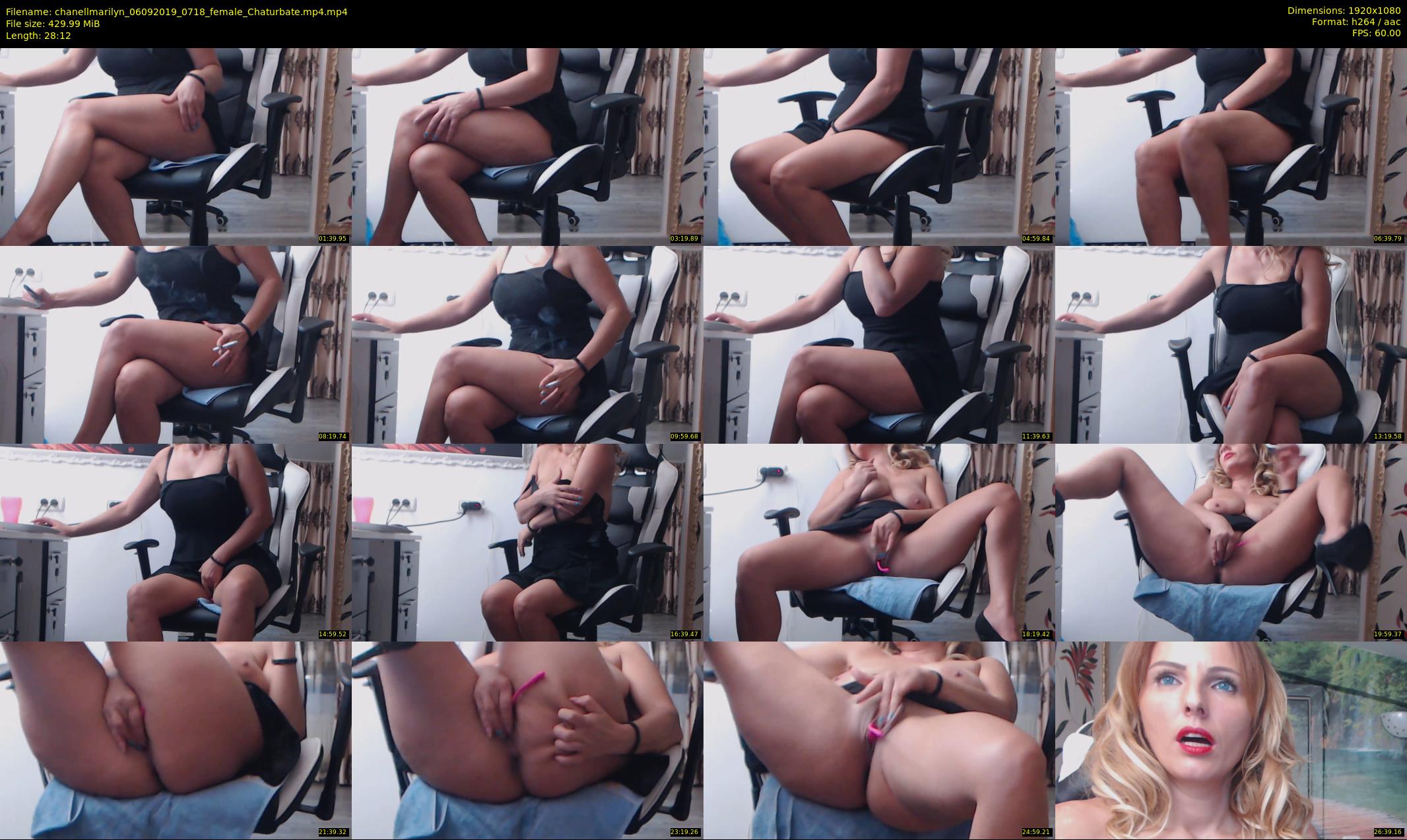 chanellmarilyn — 29 minute Chaturbate female cam show recording, 1080p, Sep 6, 2019