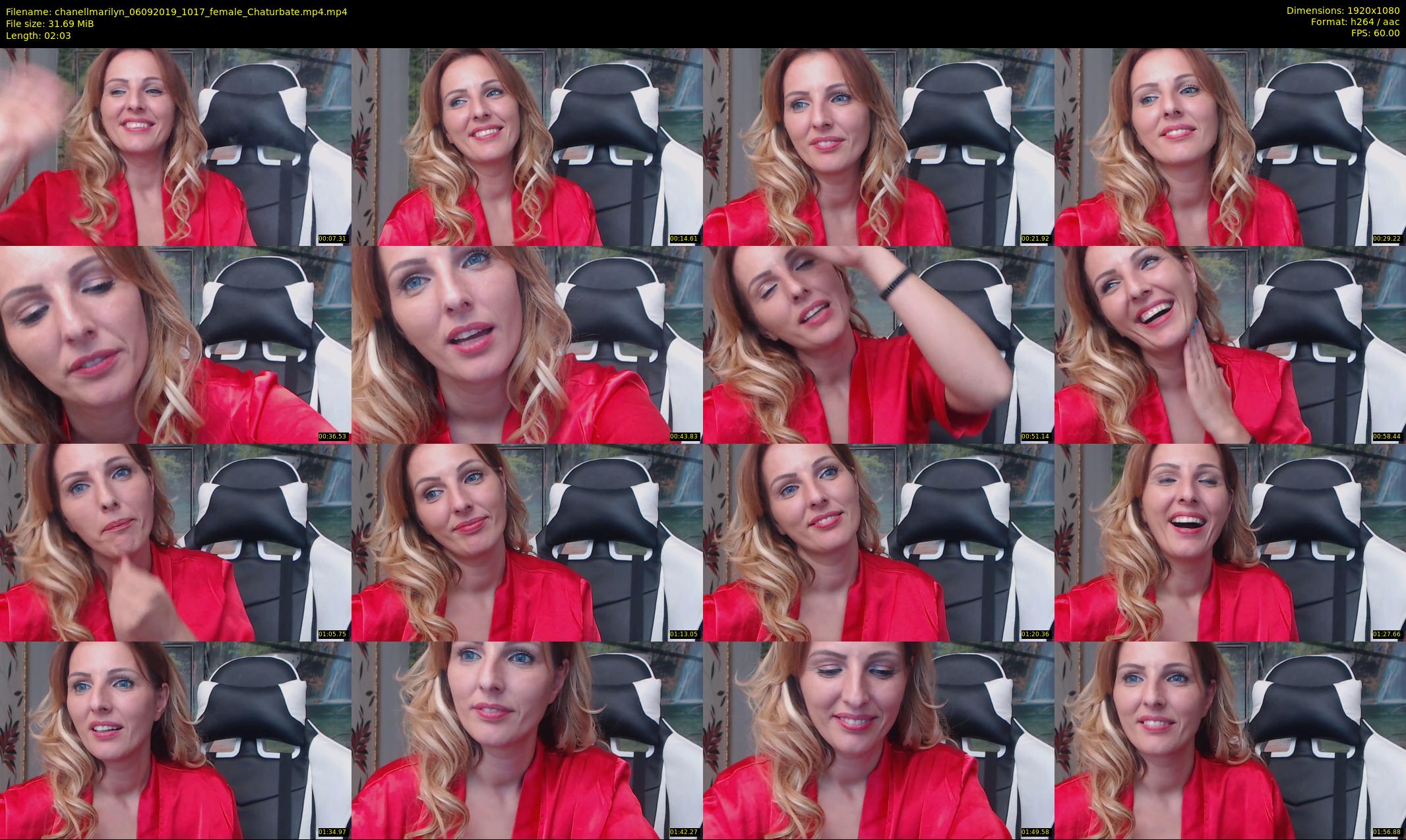 chanellmarilyn — 3 minute Chaturbate female cam show recording, 1080p, Sep 6, 2019