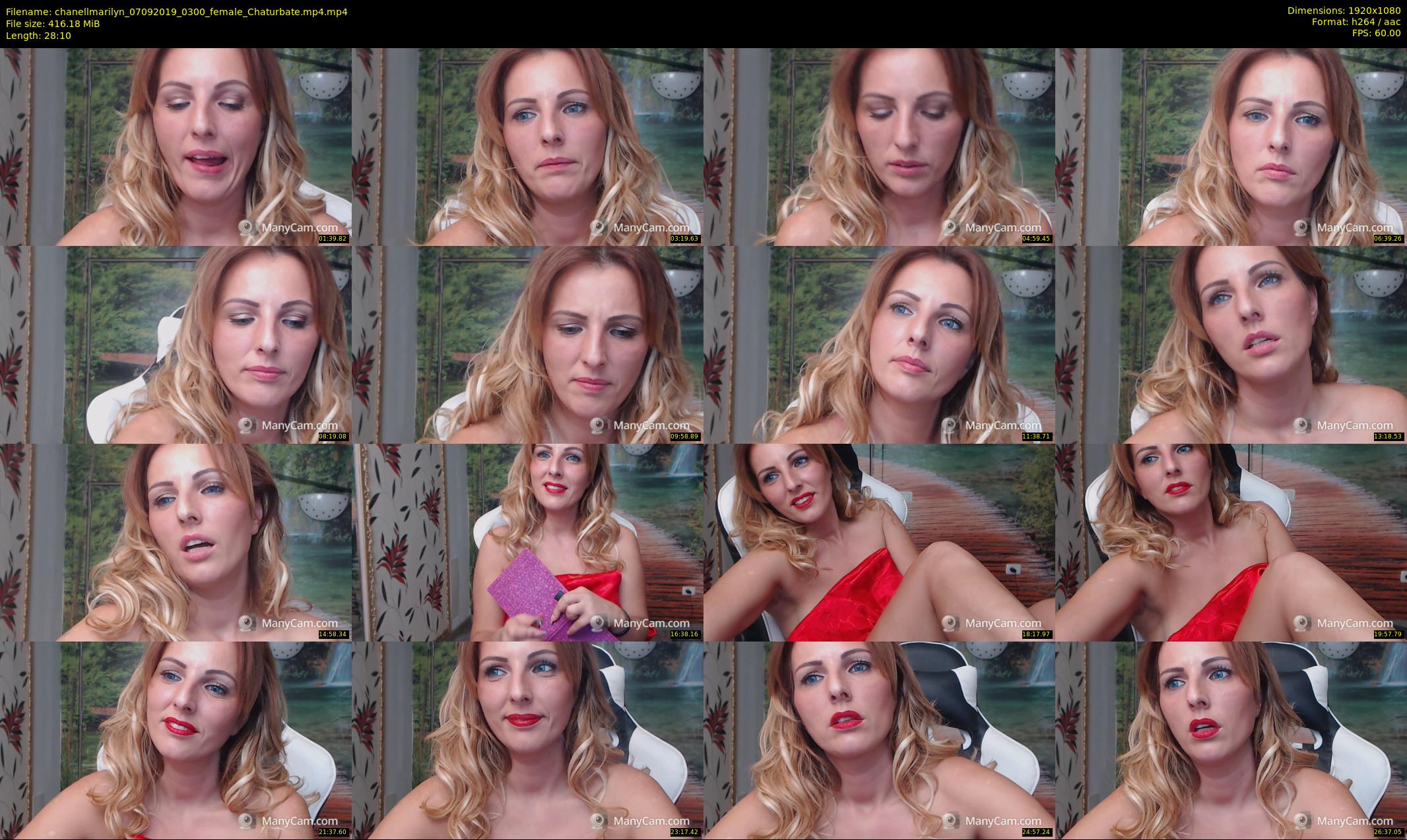 chanellmarilyn — 29 minute Chaturbate female cam show recording, 1080p, Sep 7, 2019