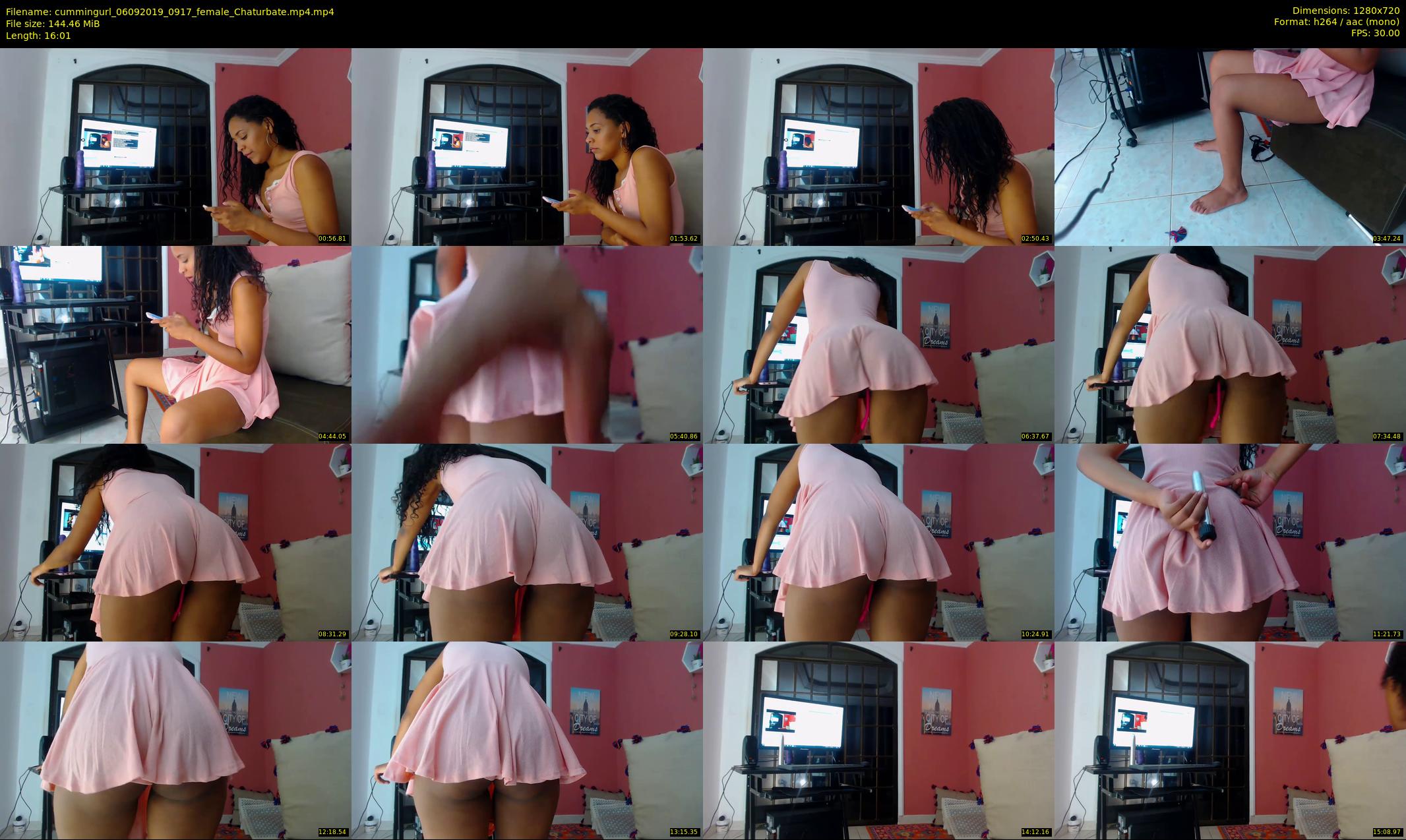 cummingurl — 17 minute Chaturbate couple cam show recording, 720p, Sep 6, 2019