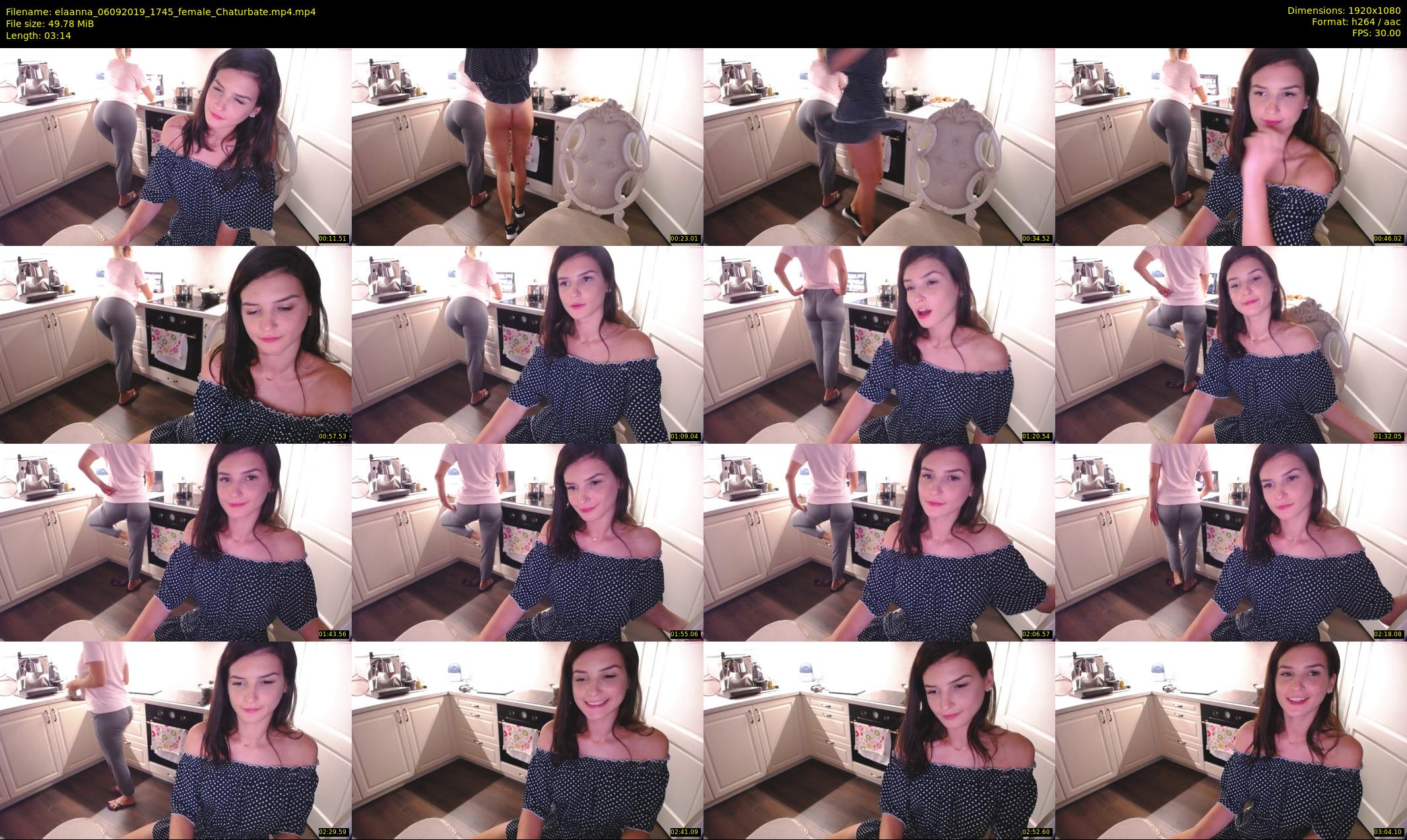 elaanna — 4 minute Chaturbate female cam show recording, 1080p, Sep 6, 2019