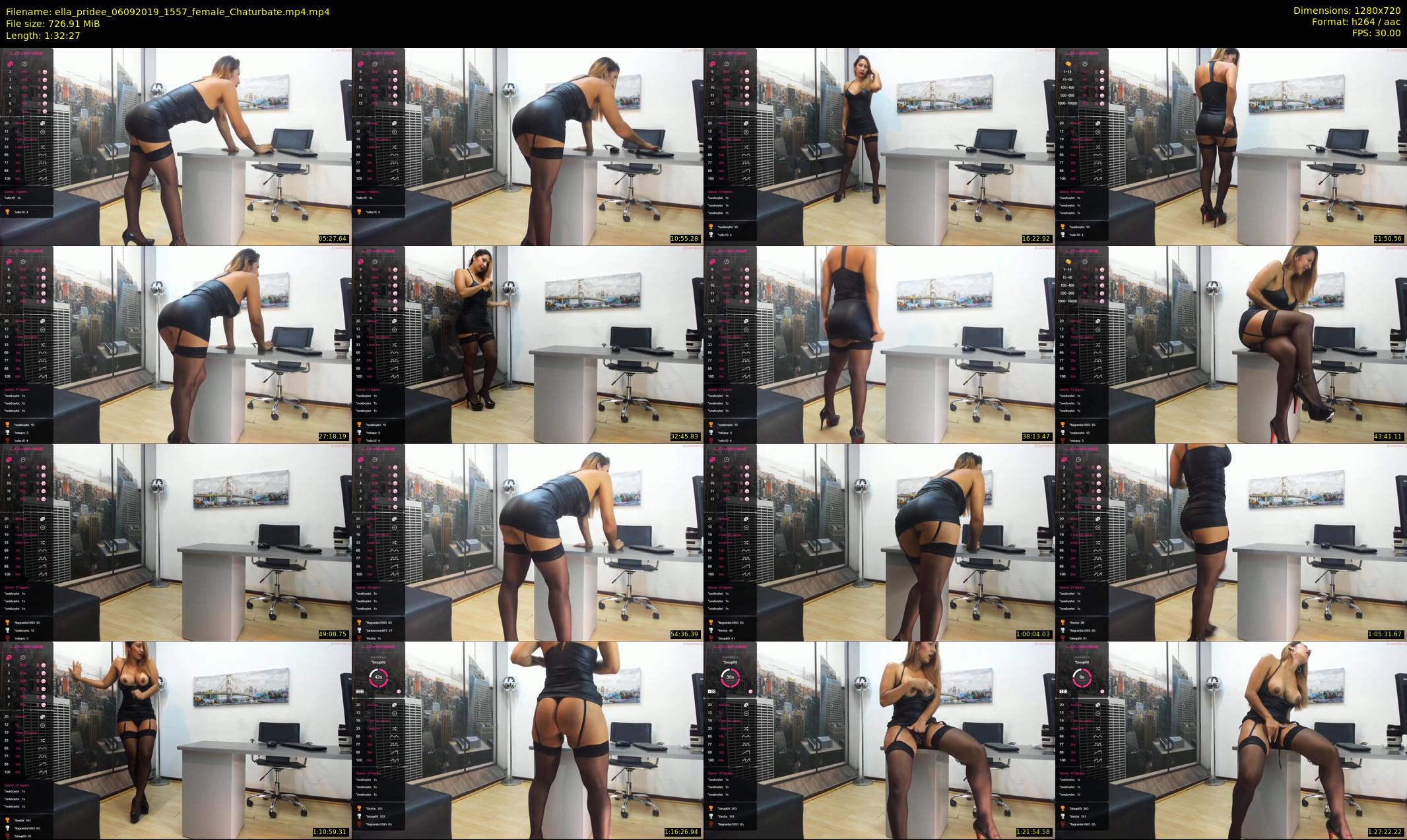 ella_pridee — 93 minute Chaturbate female cam show recording, 720p, Sep 6, 2019