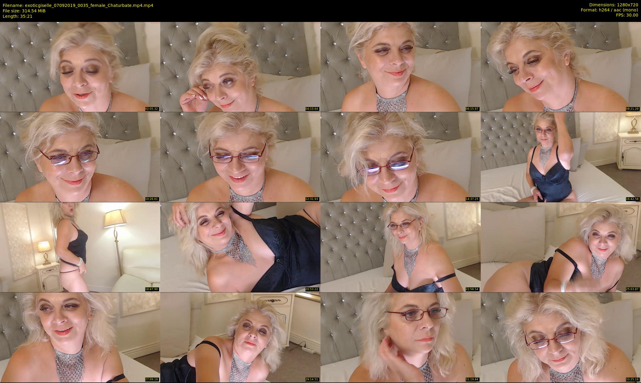 exoticgiselle — 36 minute Chaturbate female cam show recording, 720p, Sep 7, 2019