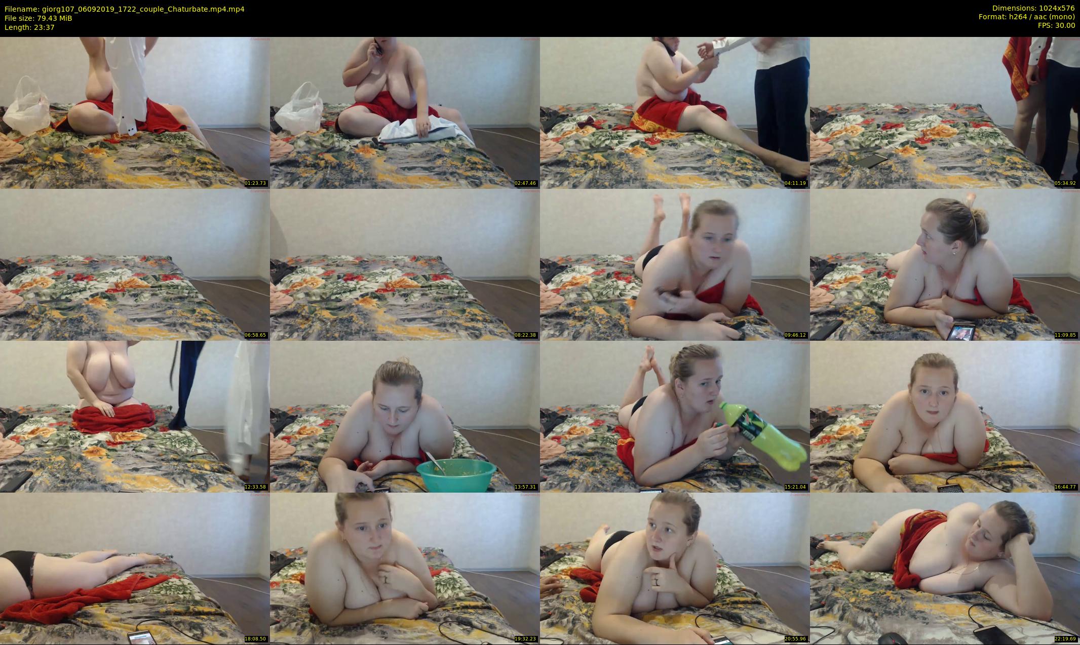 giorg107 — 24 minute Chaturbate couple cam show recording, 480p, Sep 6, 2019